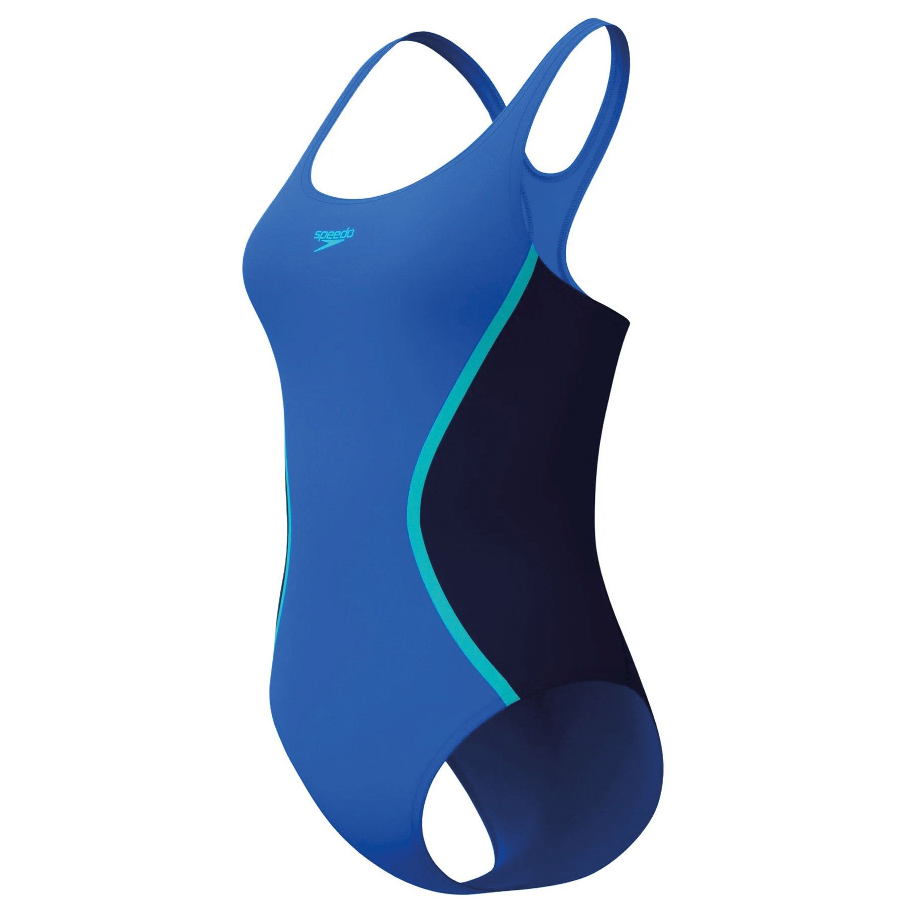 Speedo Solid Splice Medalist Maillot de bain Femme