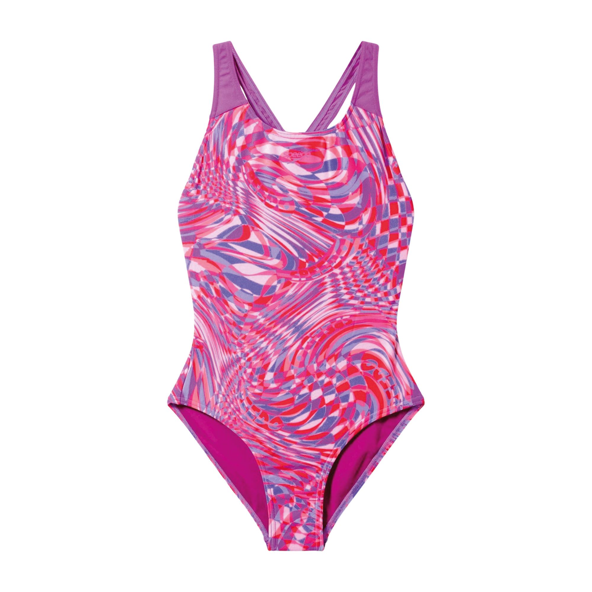 Speedo END+ Digital Allover Splashback Badpak Meisjes