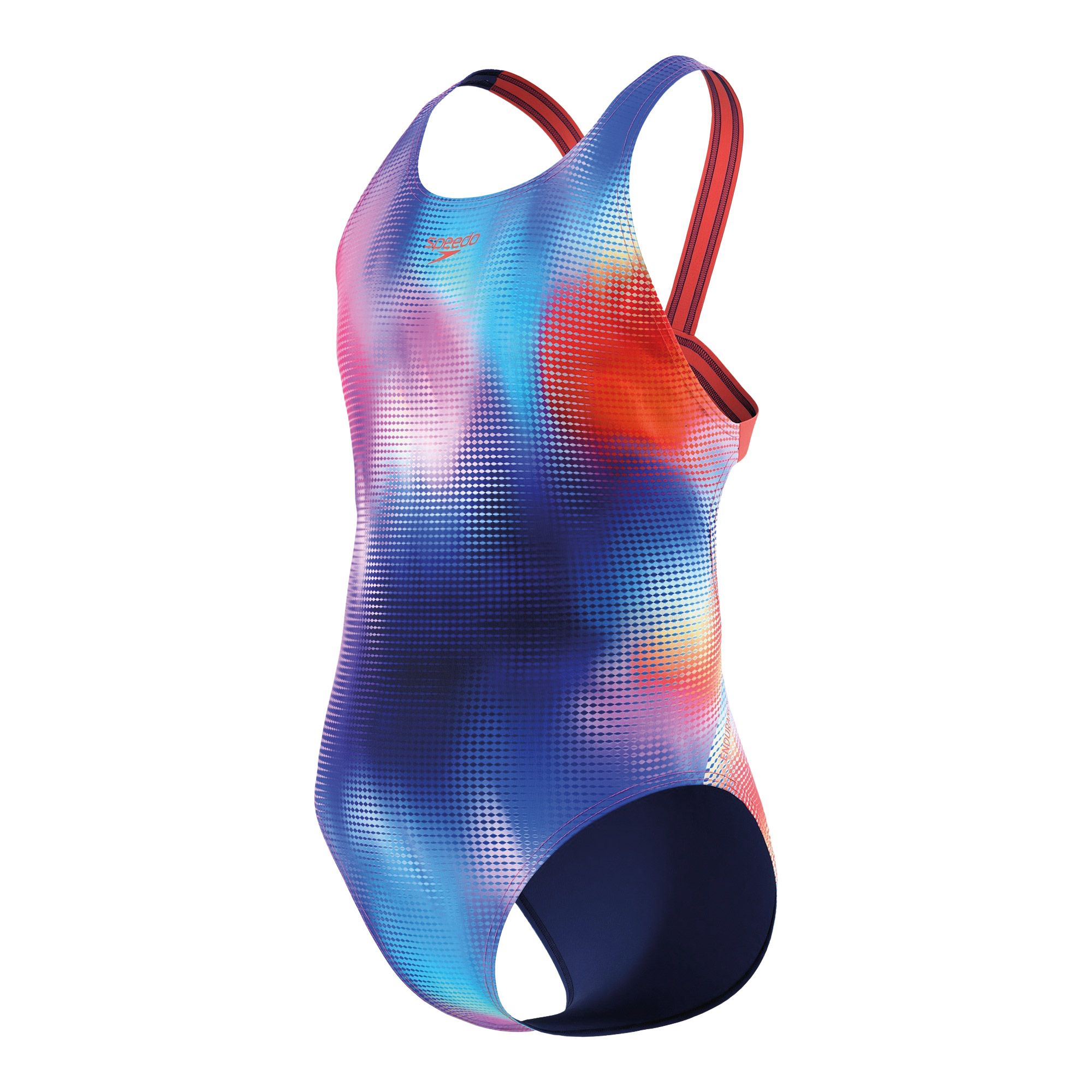Speedo END+ Digital Allover Leaderback Badpak Meisjes