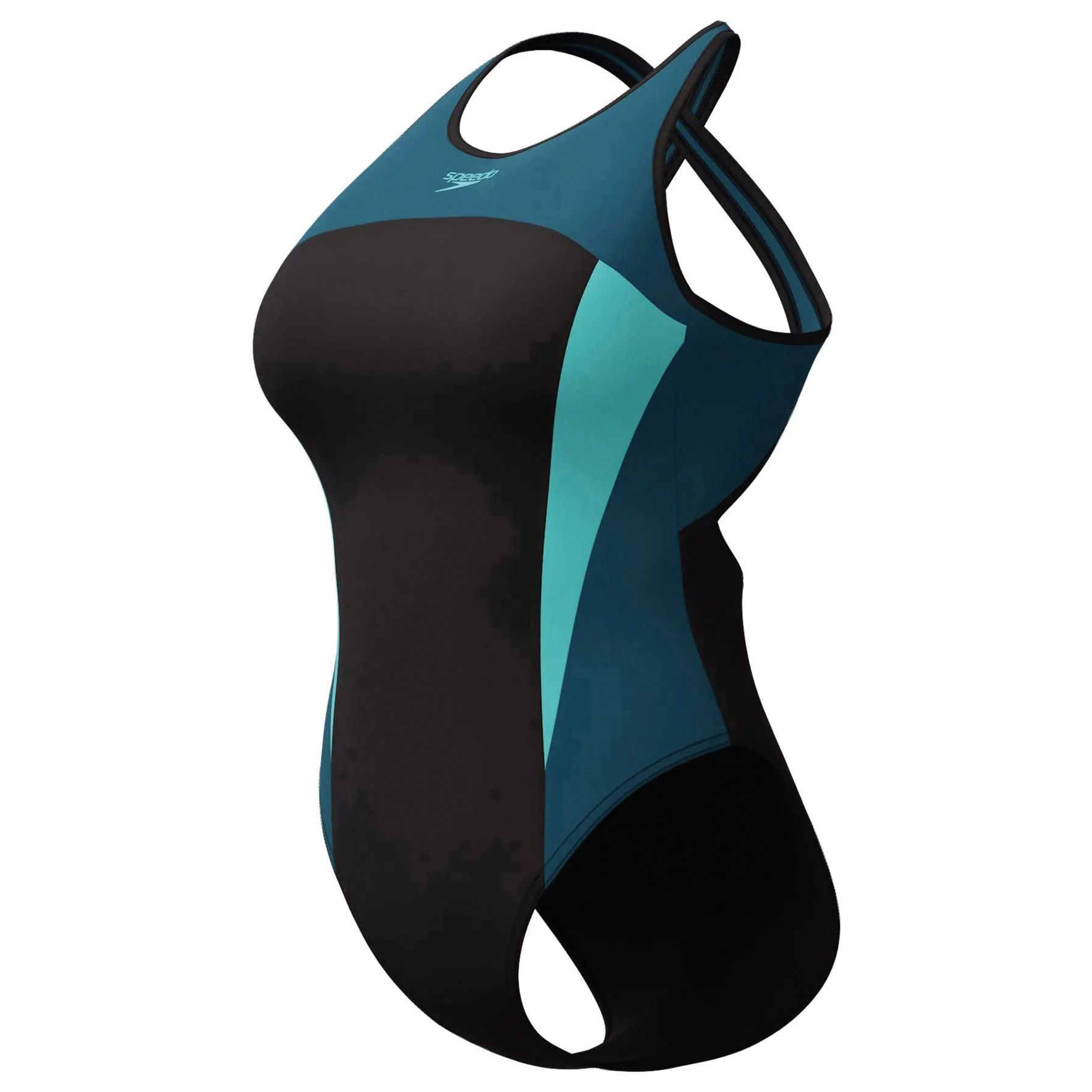 Speedo END+ Hi Neck Splice Crossback Badpak Dames