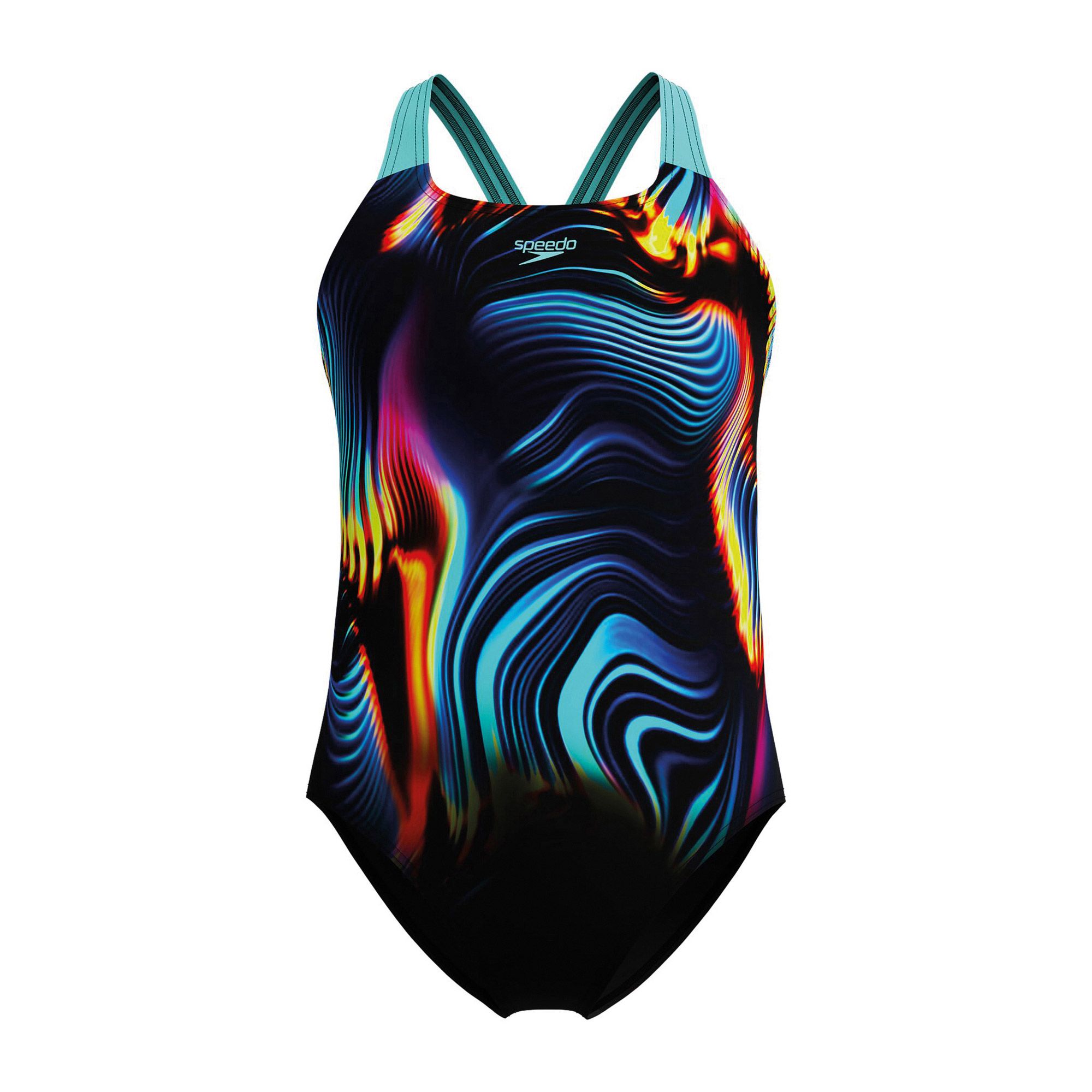 Speedo Plaatsing Digitaal Powerback Badpak - Multi