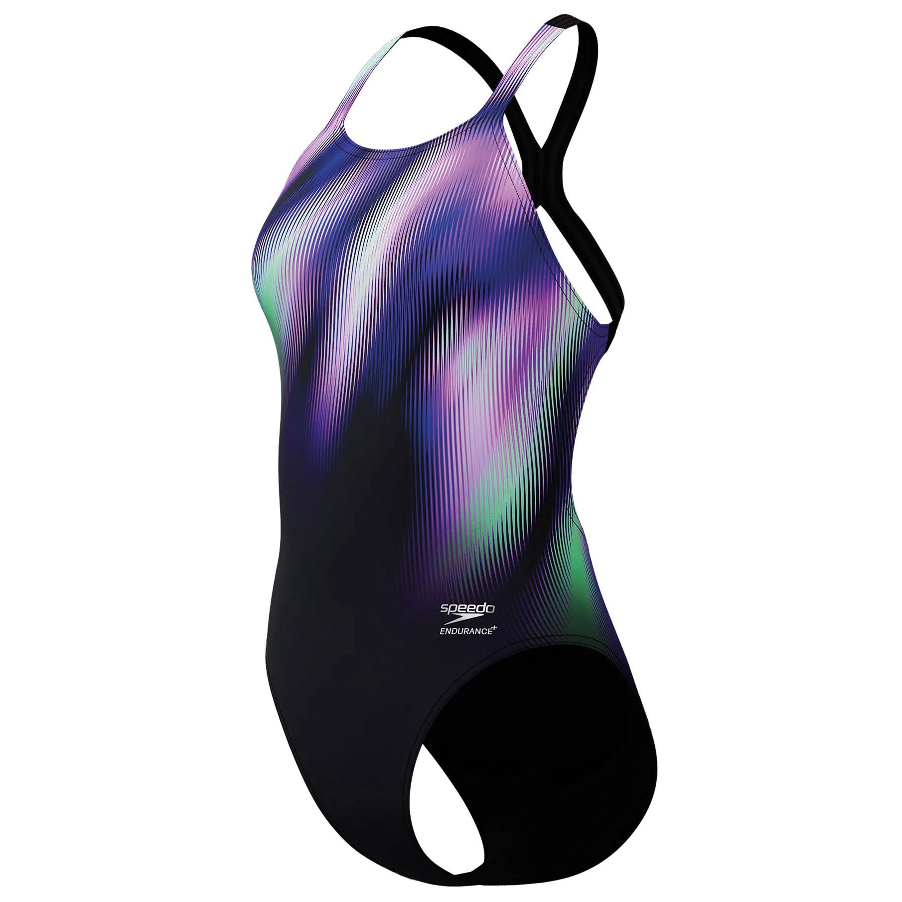 Speedo END+ Placement Printed Powerback Badpak Dames