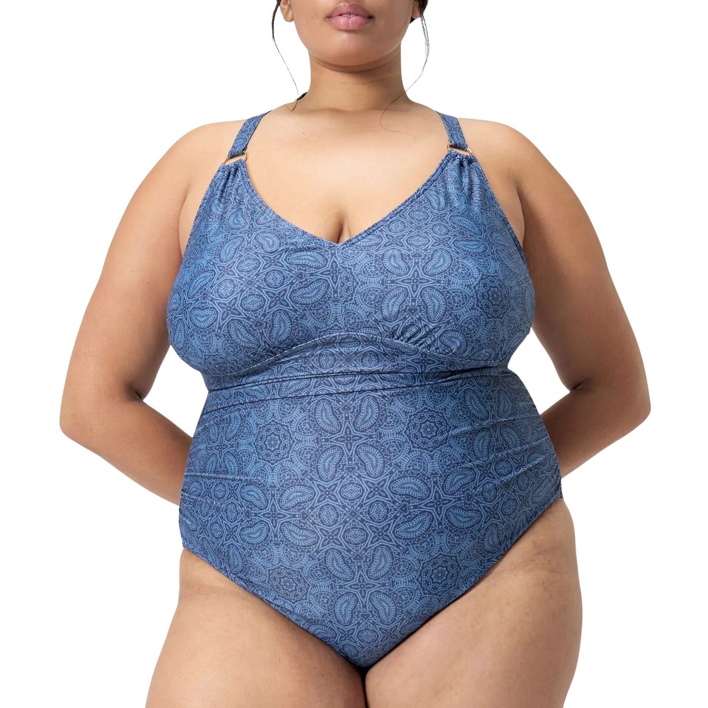 Speedo Print Shaping Badpak Dames (plussize)