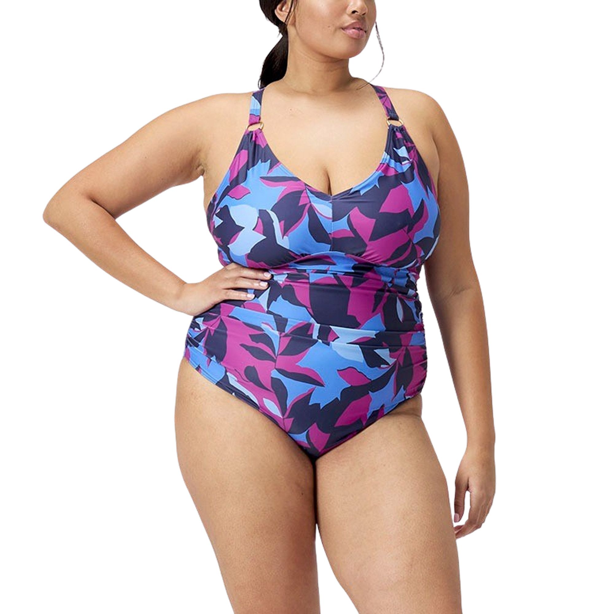 Speedo Print Shaping Badpak Dames (plussize)