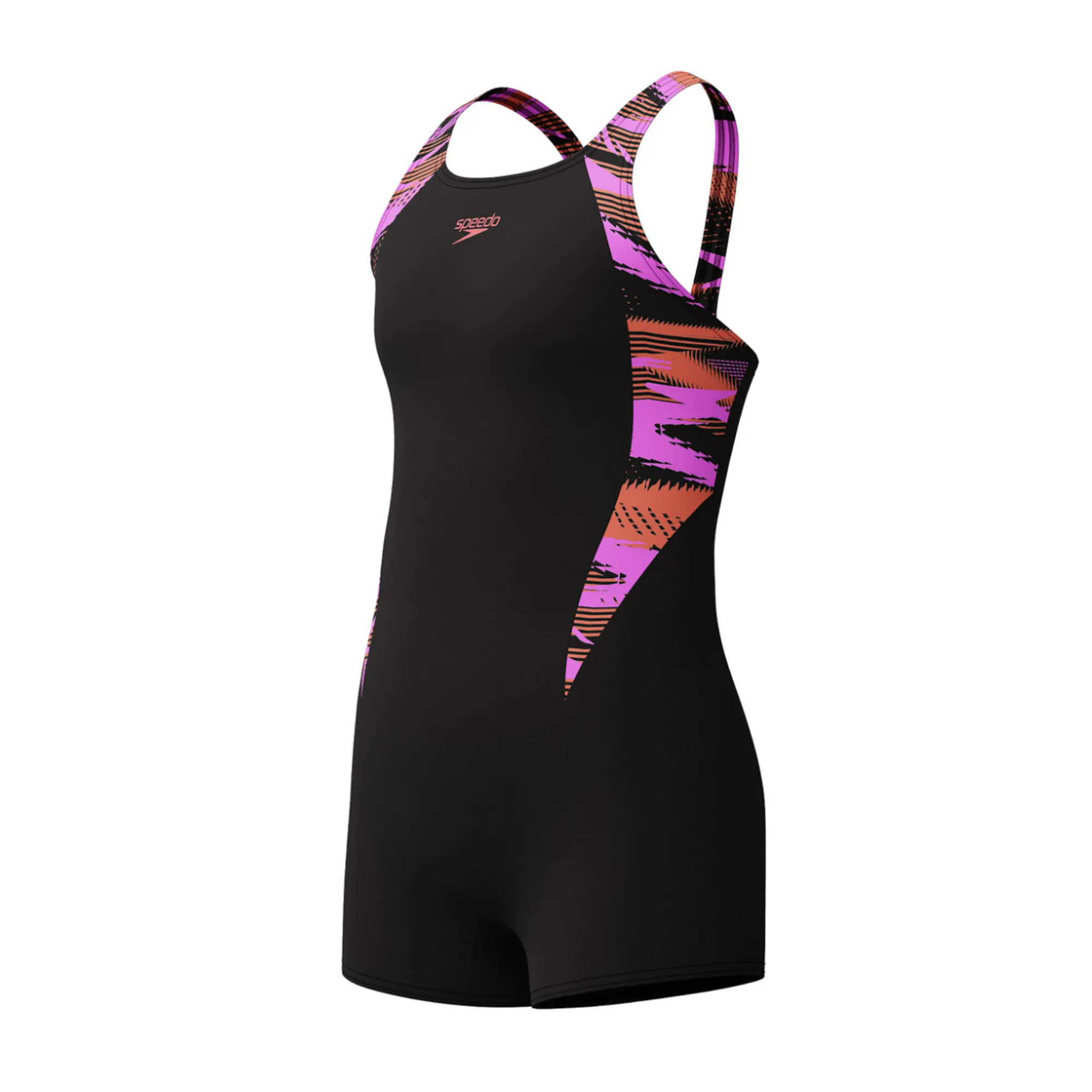 Speedo Hyper Boom Splice Muscleback Legsuit Badpak Meisjes