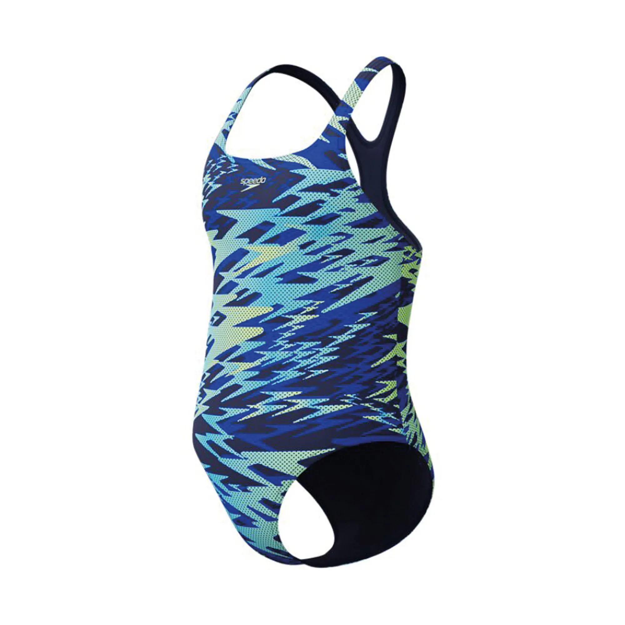 Speedo Hyperboom Allover Print Medalist Badpak Meisjes