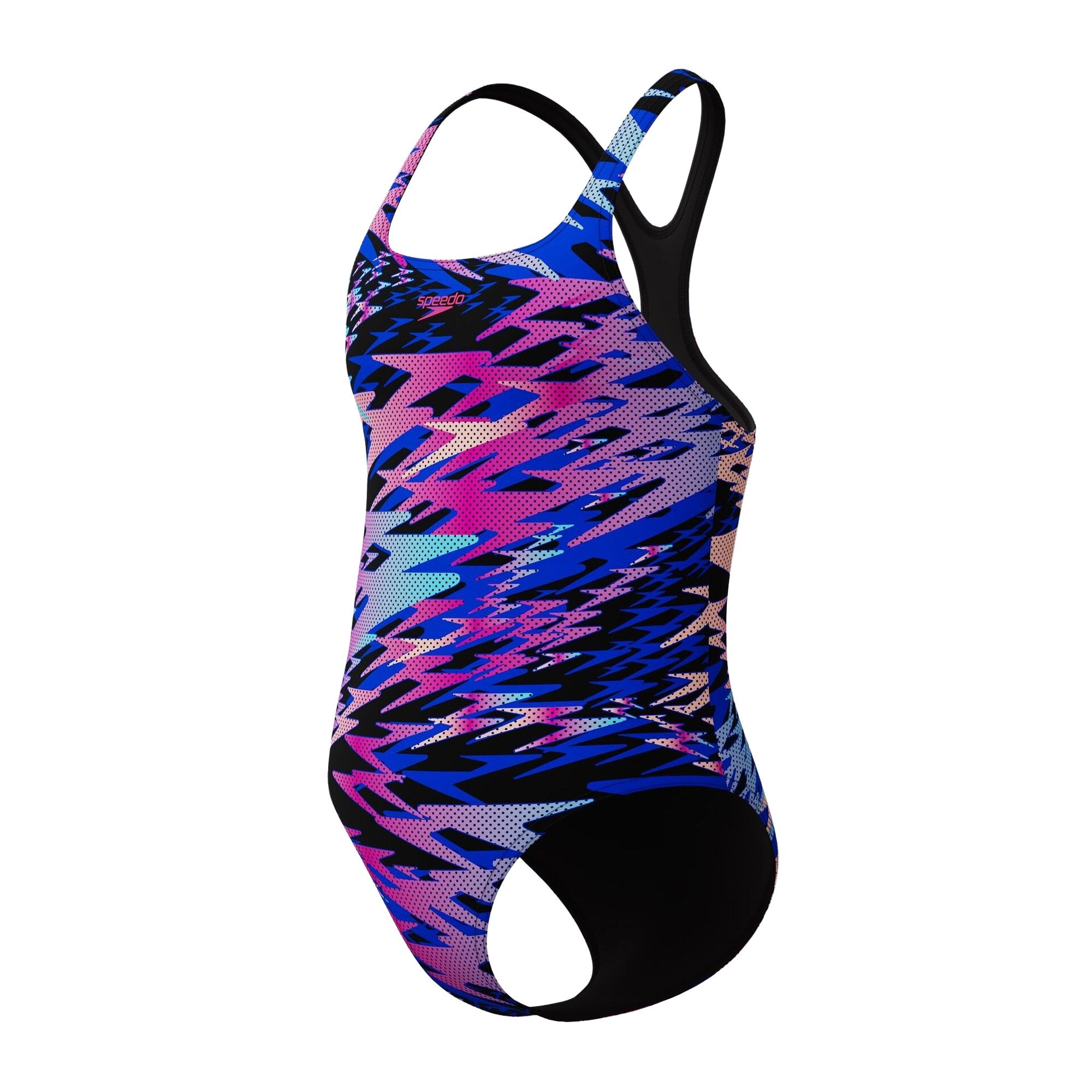 Speedo Hyperboom Allover Print Medalist Badpak Meisjes