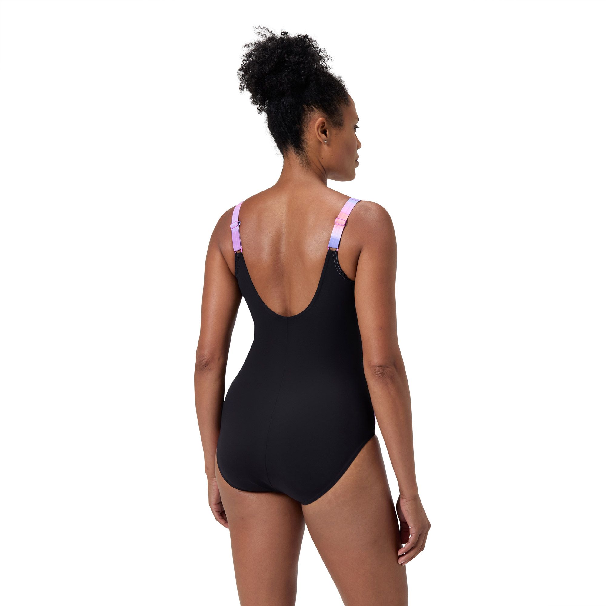 Speedo Lunalustre Printed Shaping Badpak Dames