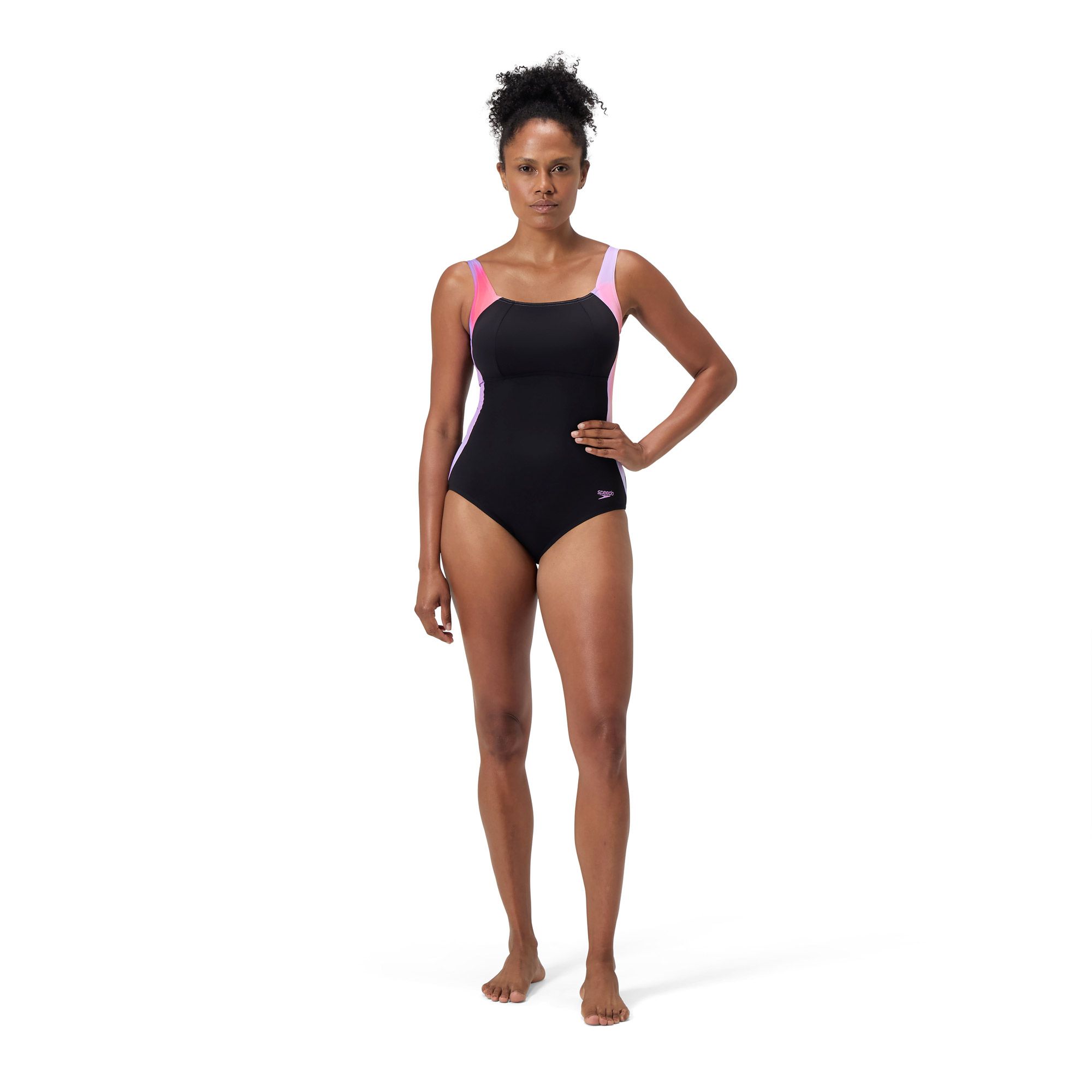 Speedo Lunalustre Printed Shaping Badpak Dames