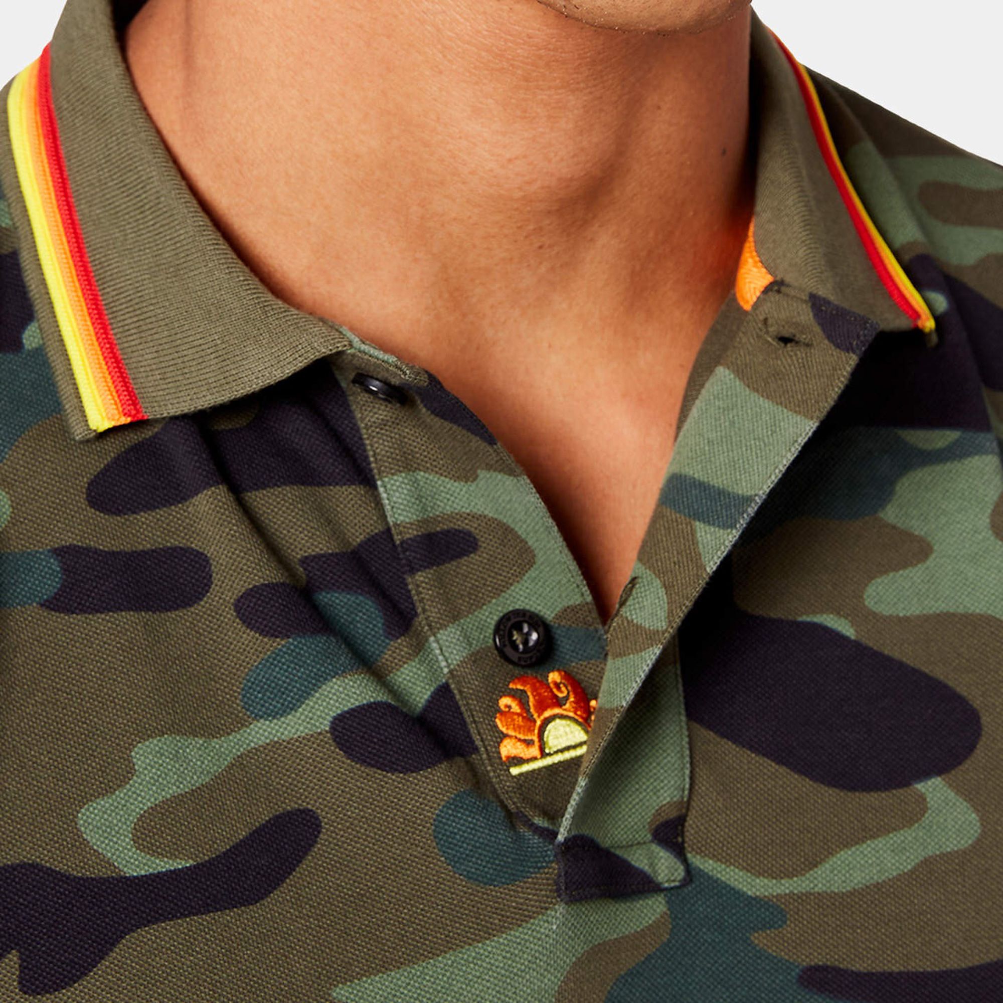Sundek Brice Camouflage Polo Heren