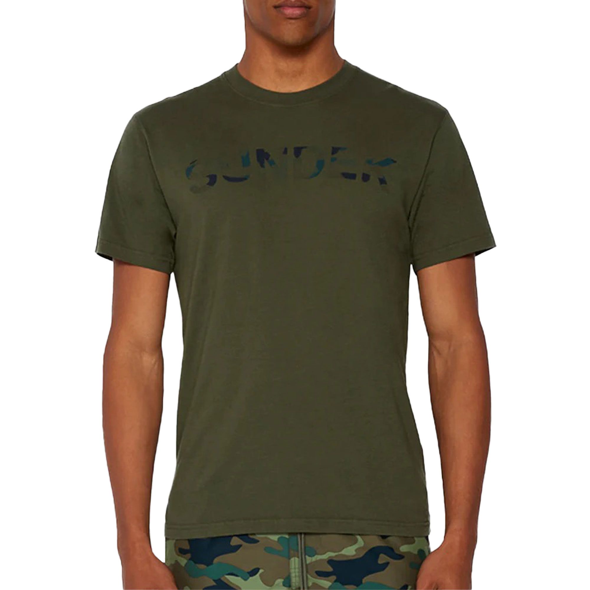 Sundek Camou Print T-Shirt Heren