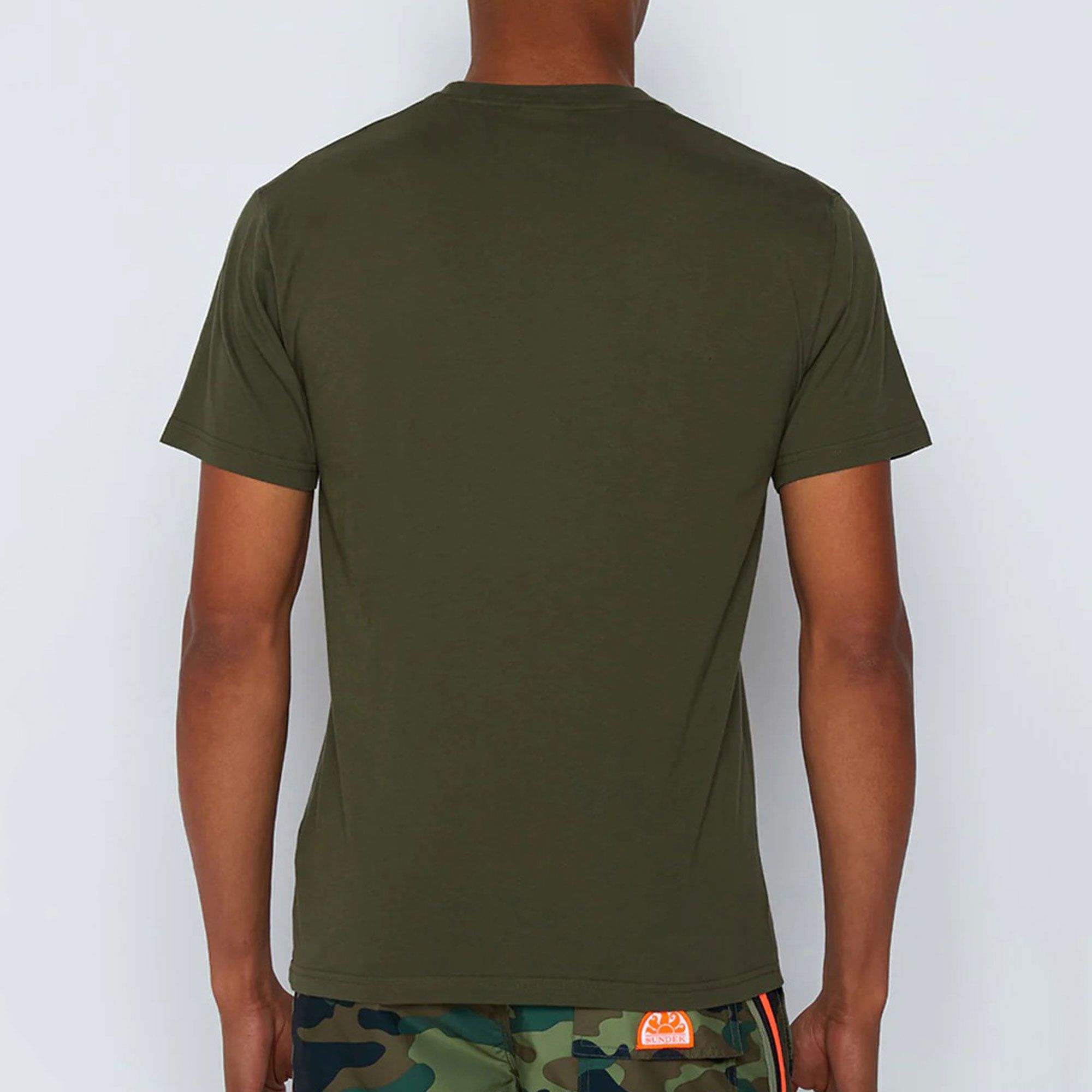 Sundek Camou Print T-Shirt Heren
