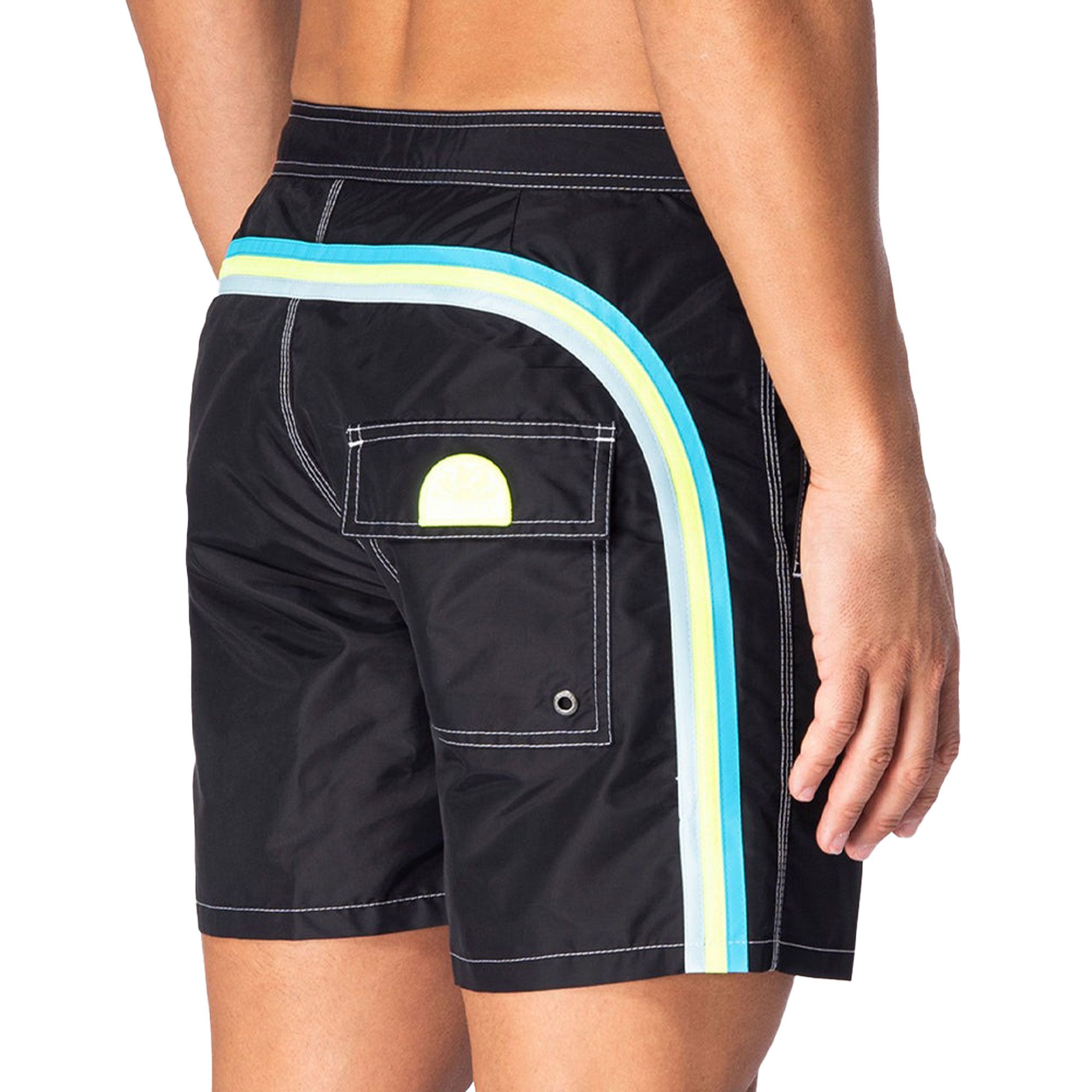 Sundek Stretch Waist Mid-Length Zwemshort Heren