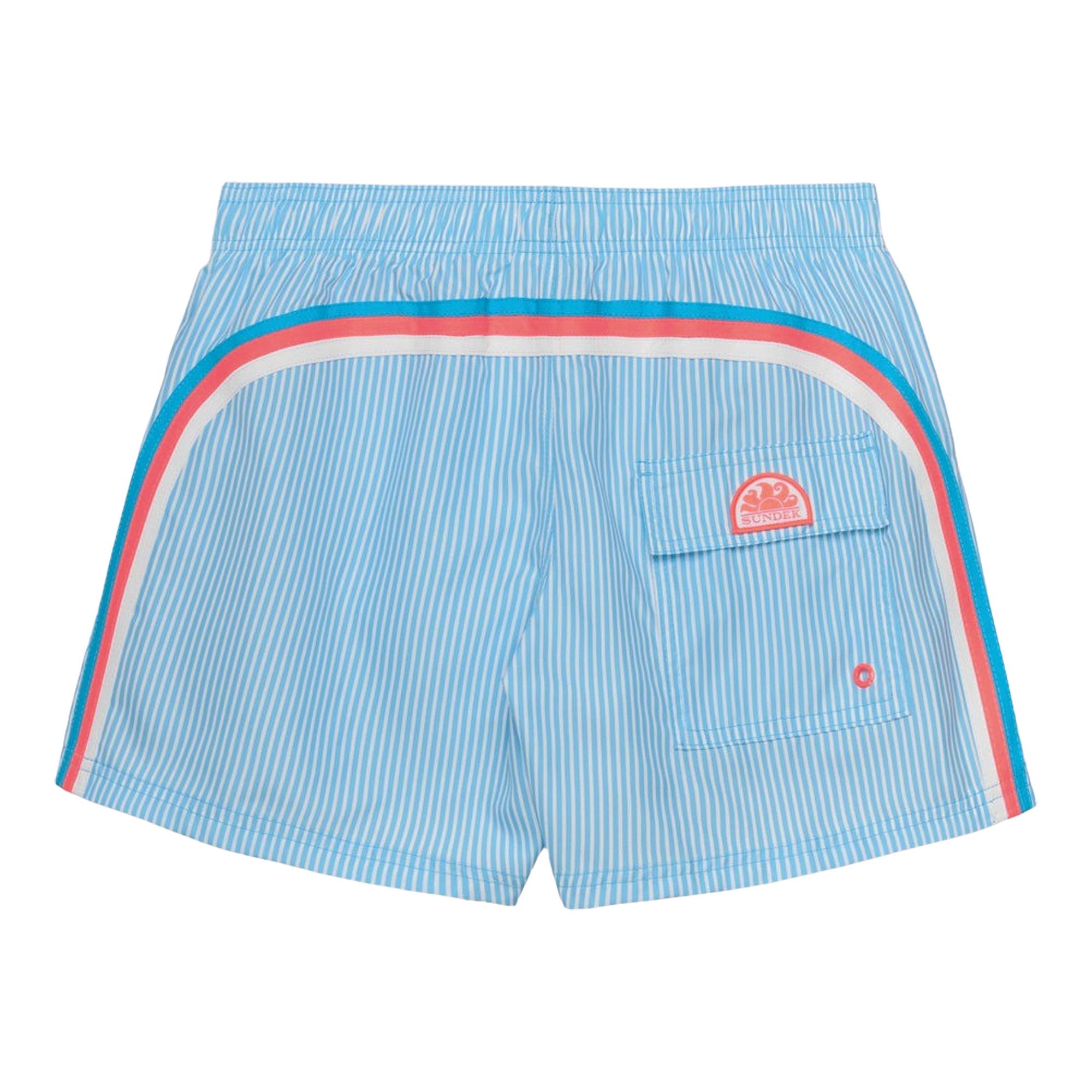 Sundek Printed Elastic Waist Zwemshort Heren