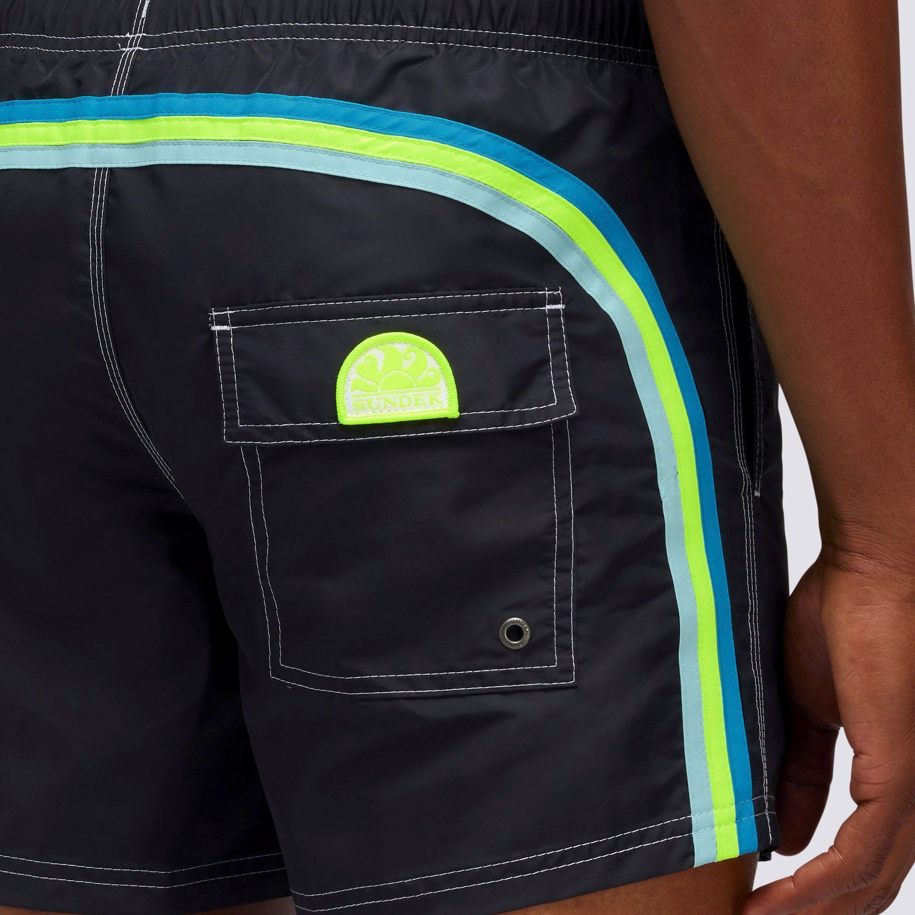 Sundek Elastic Waist 14" Zwemshort Heren