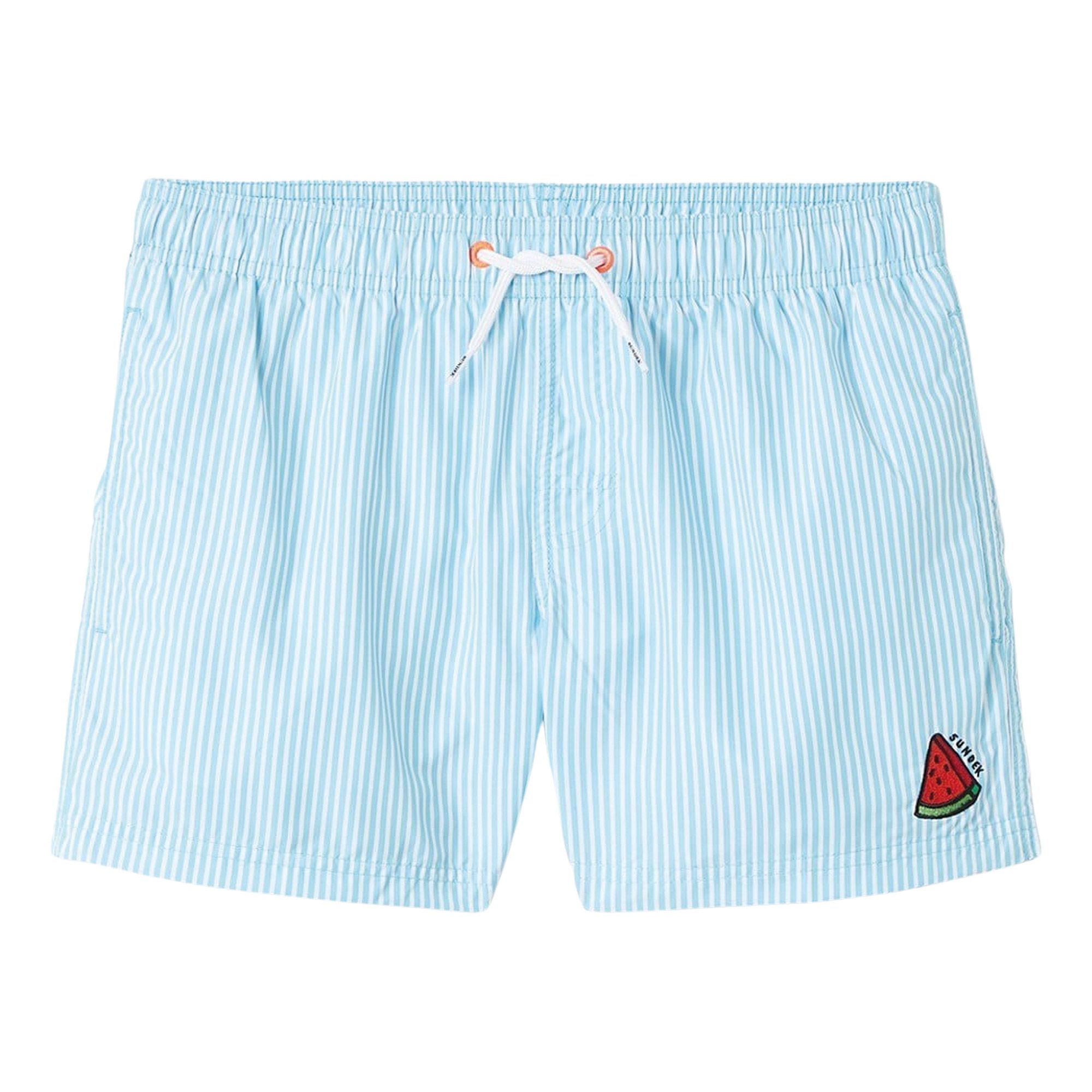 Sundek Printed Elastic Waist Zwemshort Jongens