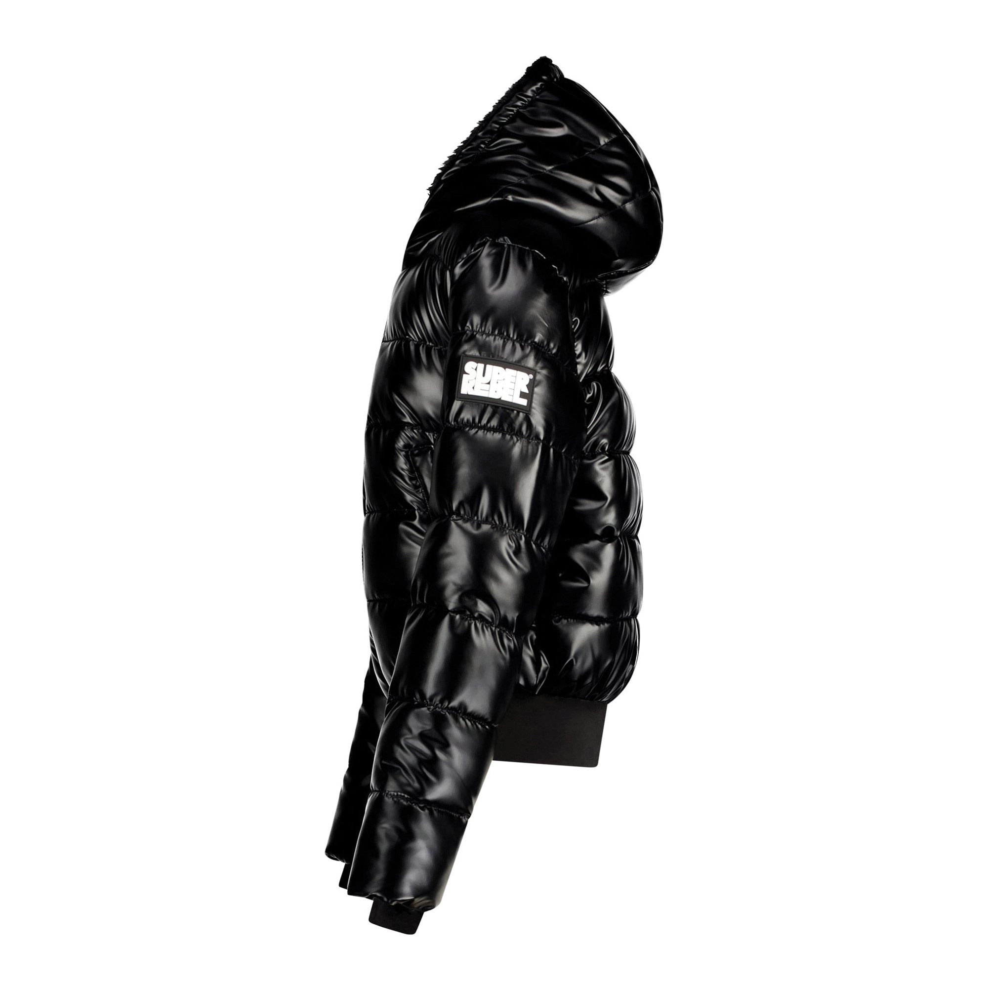 SuperRebel Funk Metallic Bomber Winterjas Meisjes