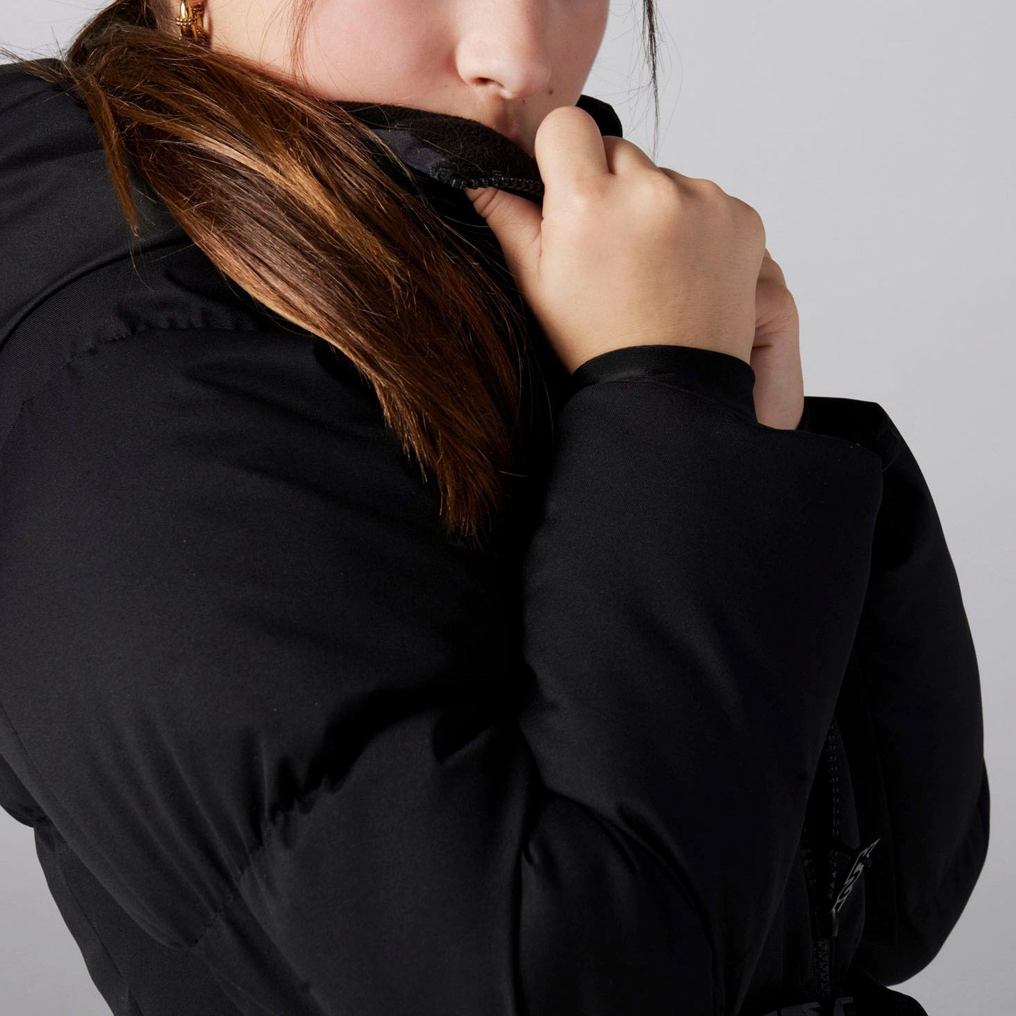 SuperRebel Puff Fleece Hooded Winterjacke Mädchen