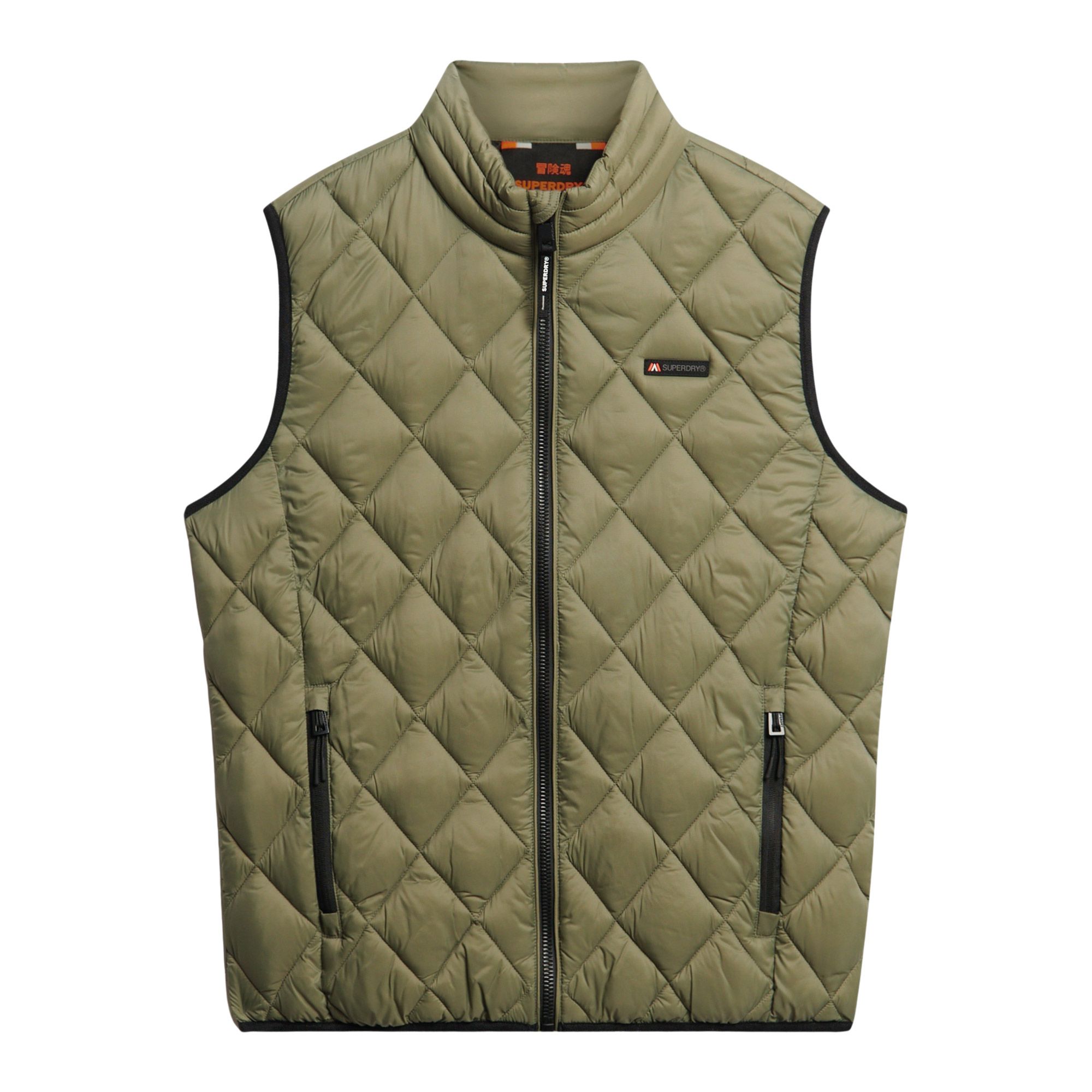 Superdry Diamond Quilt Fuji Lite Bodywarmer Heren
