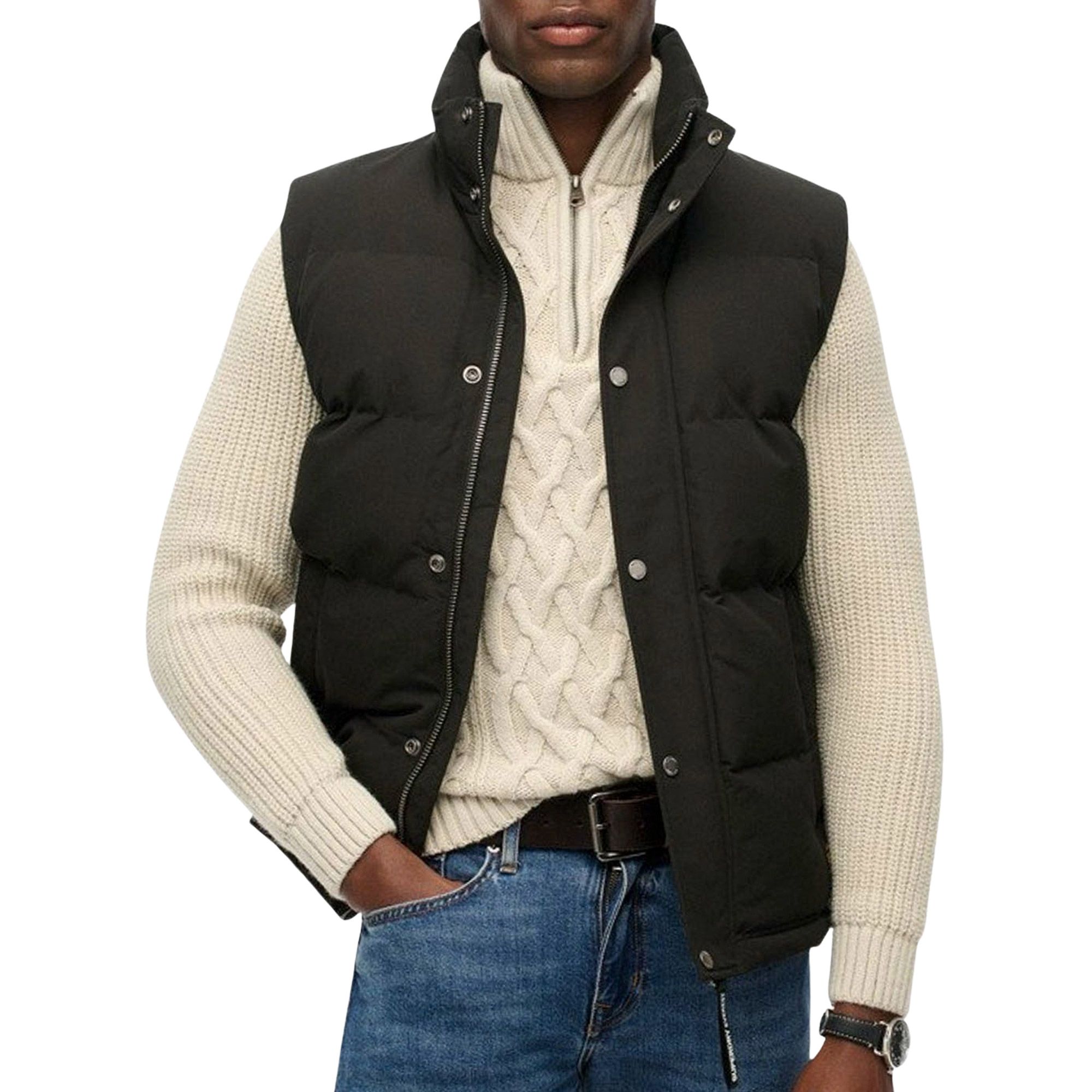 Superdry Non-Hooded Everest Bodywarmer Heren