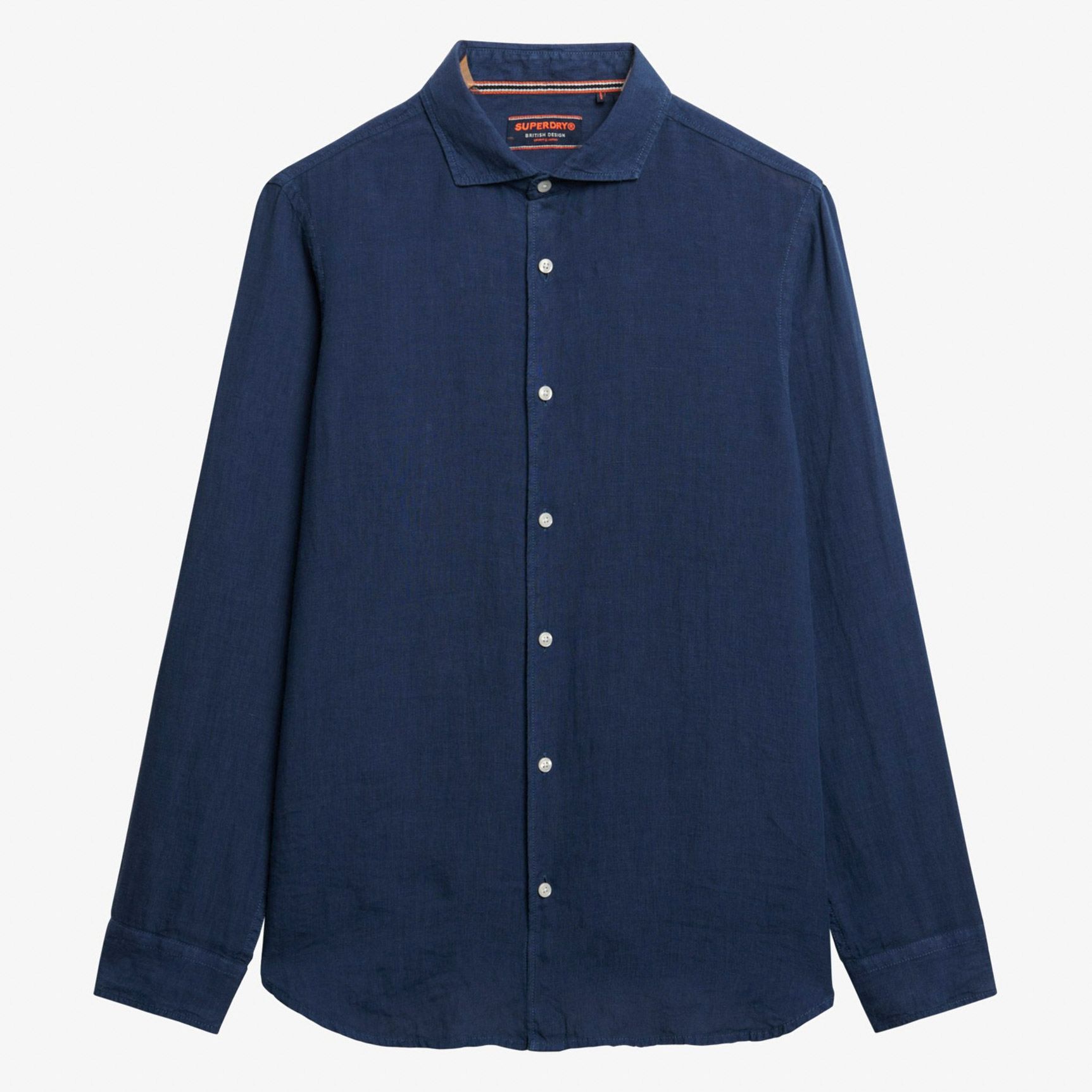 Superdry Vacation Linnen LS Overhemd Heren