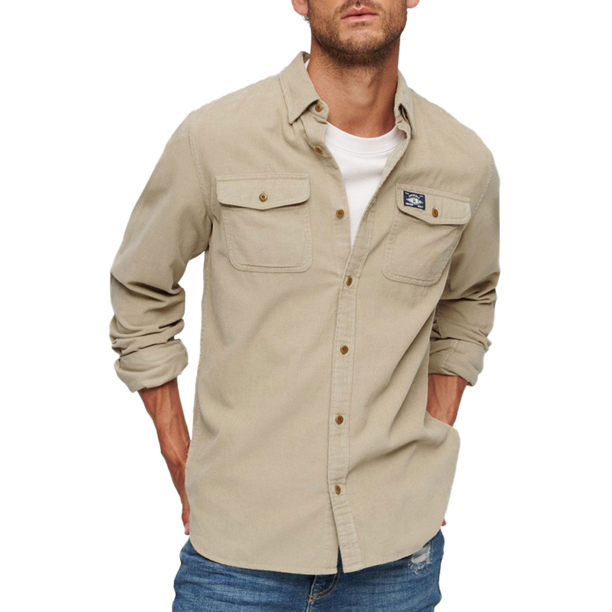 Superdry Trailsman Corduroy Overhemd Heren