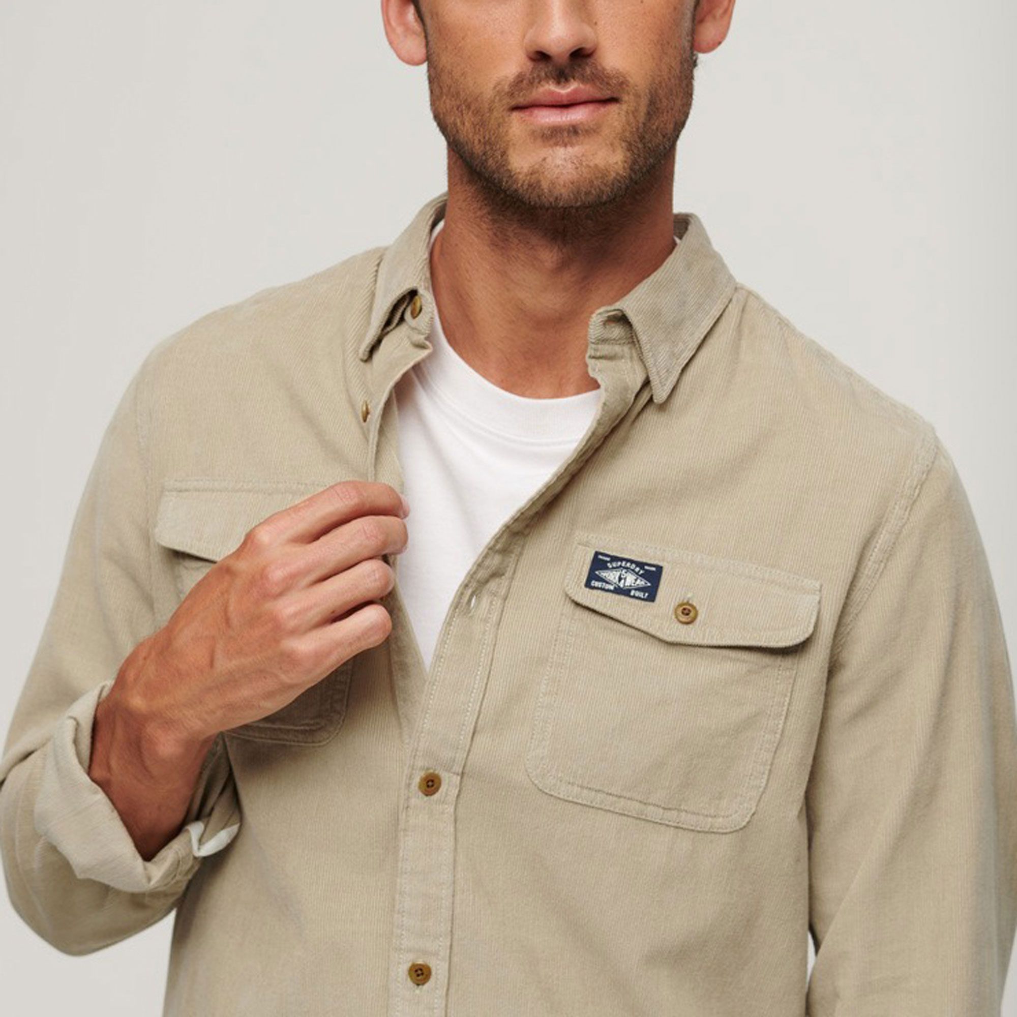 Superdry Trailsman Corduroy Overhemd Heren