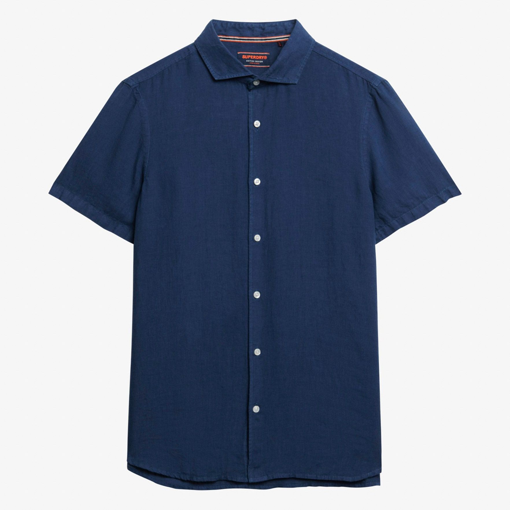 Superdry Vacation Linnen SS Overhemd Heren