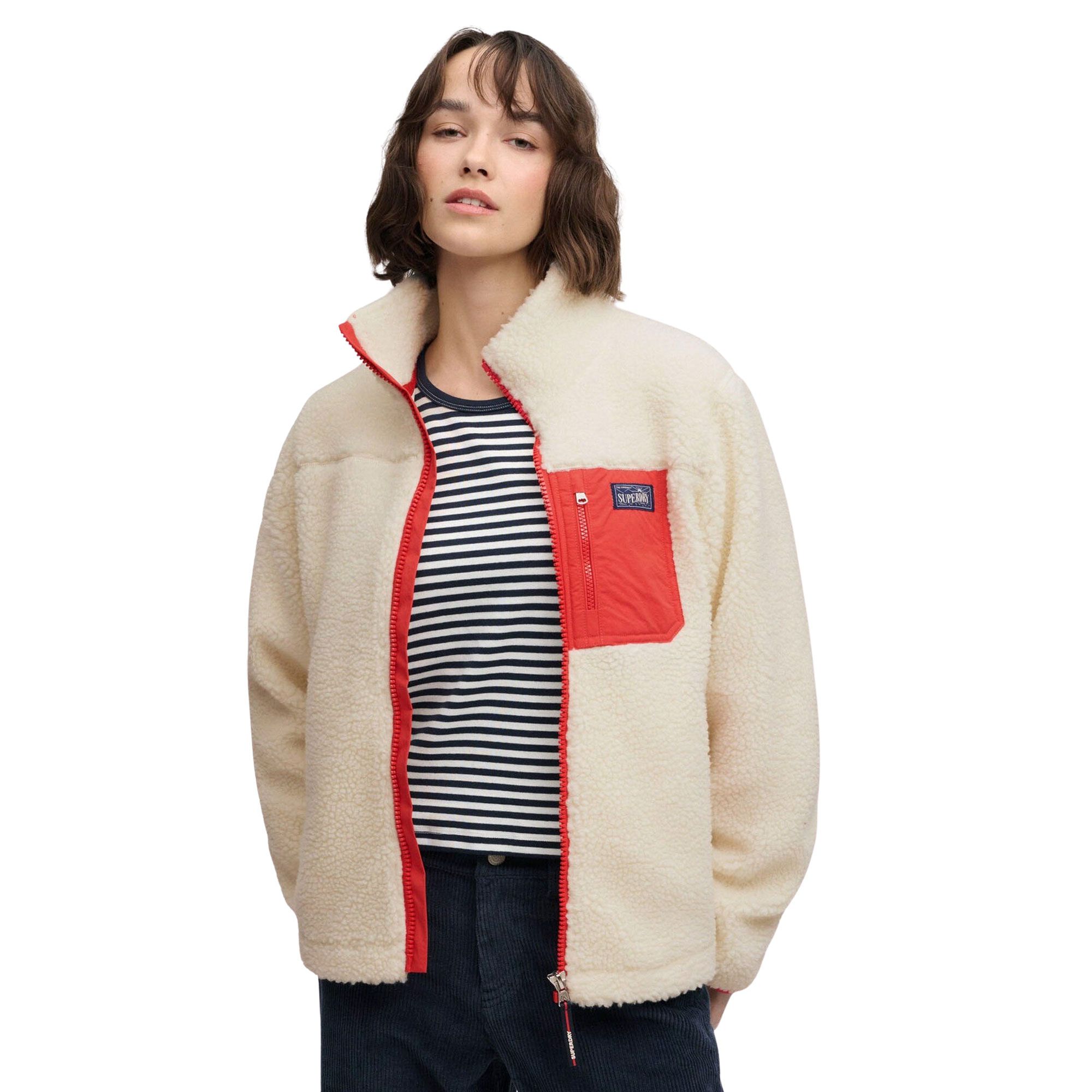Superdry Heritage Fleece Jack Heren