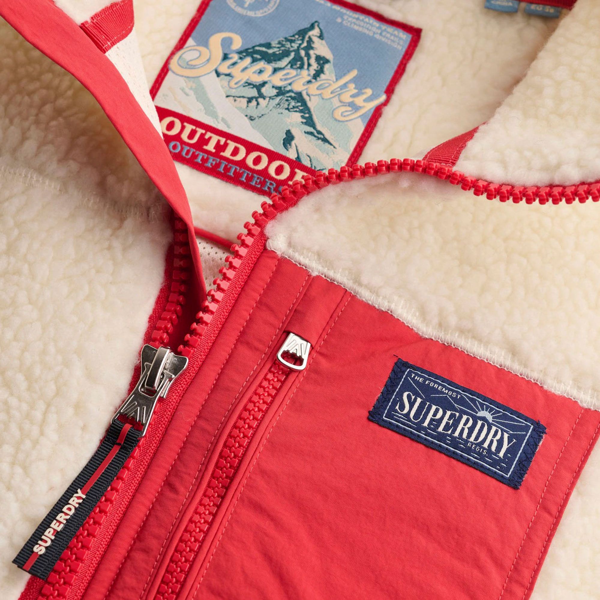 Superdry Heritage Fleece Jack Heren