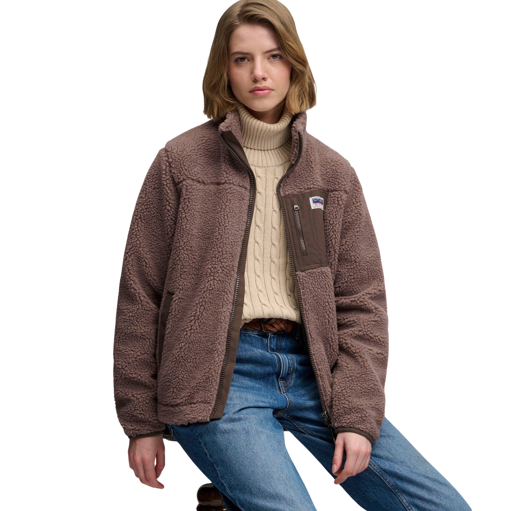 Veste Superdry Heritage Polaire Femmes