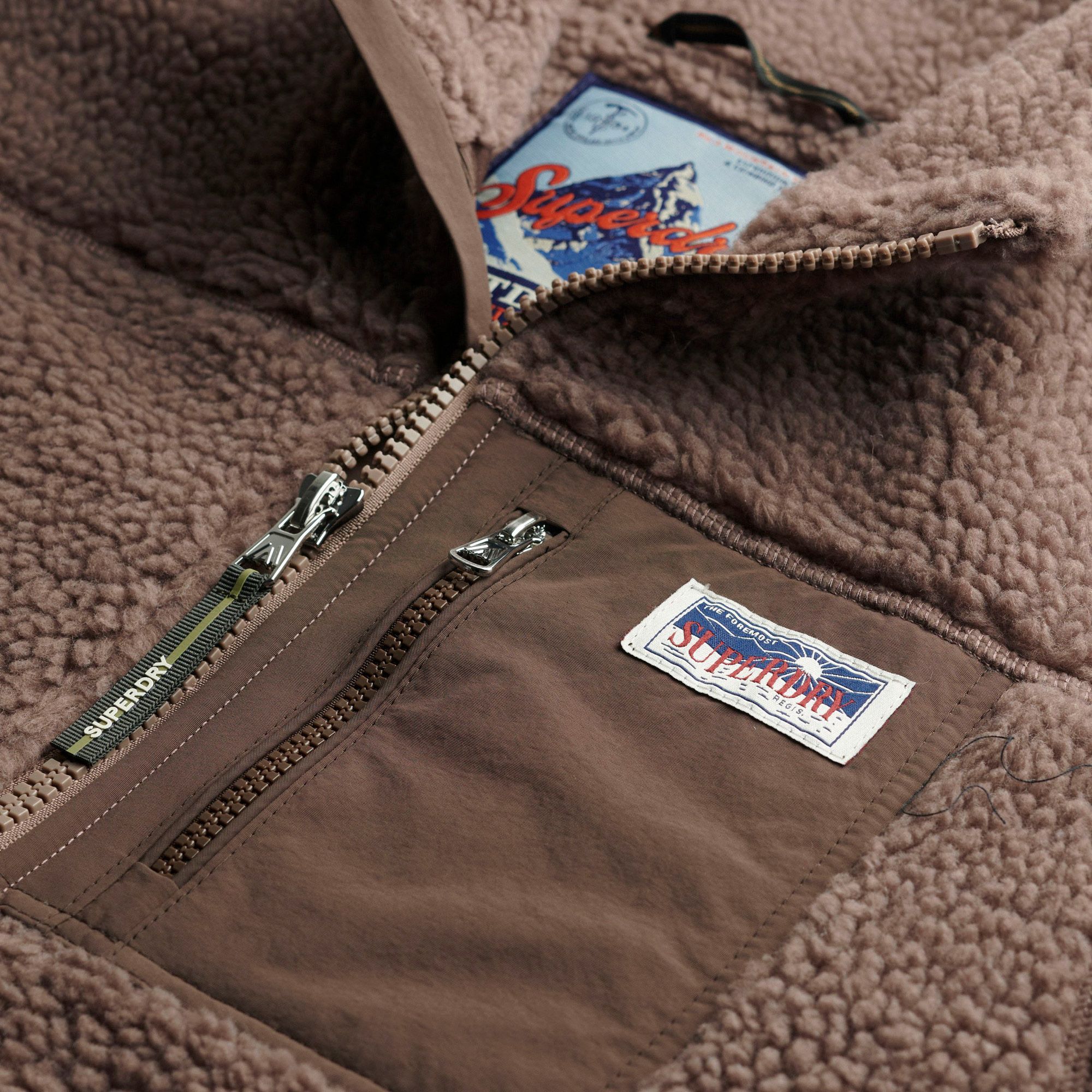 Veste Superdry Heritage Polaire Femmes