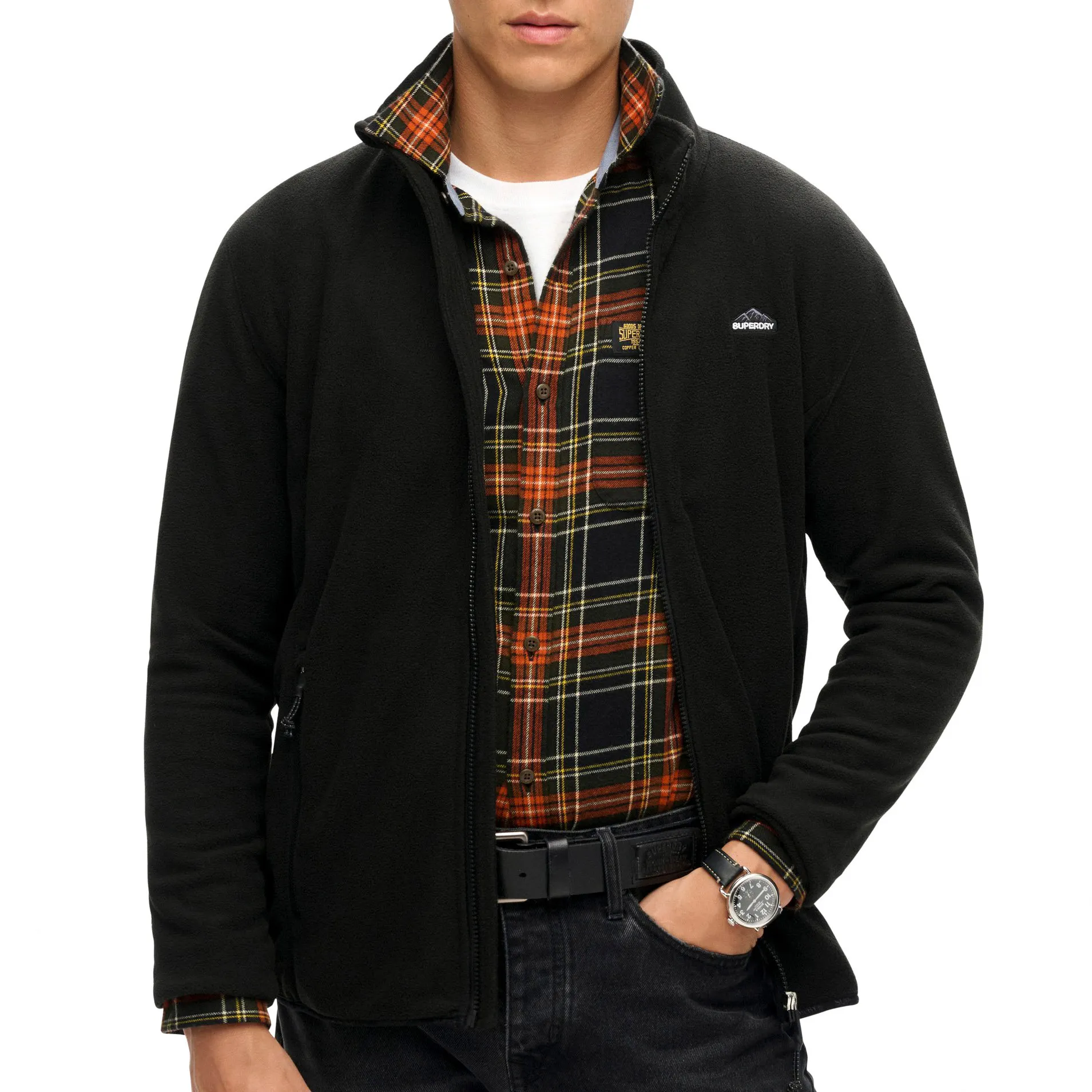 Superdry Polar Fleece Weste Herren