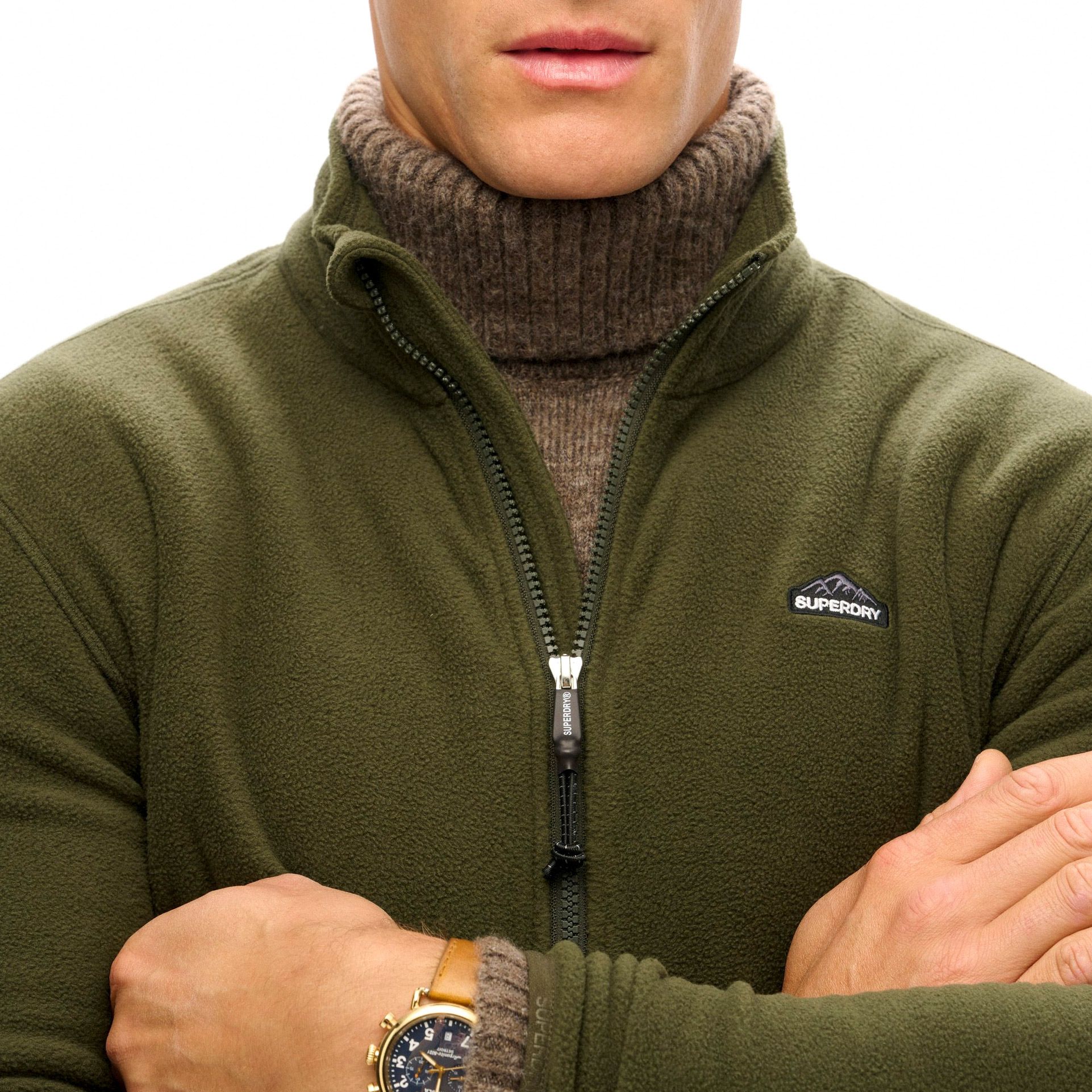 Superdry Polar Fleece Weste Herren