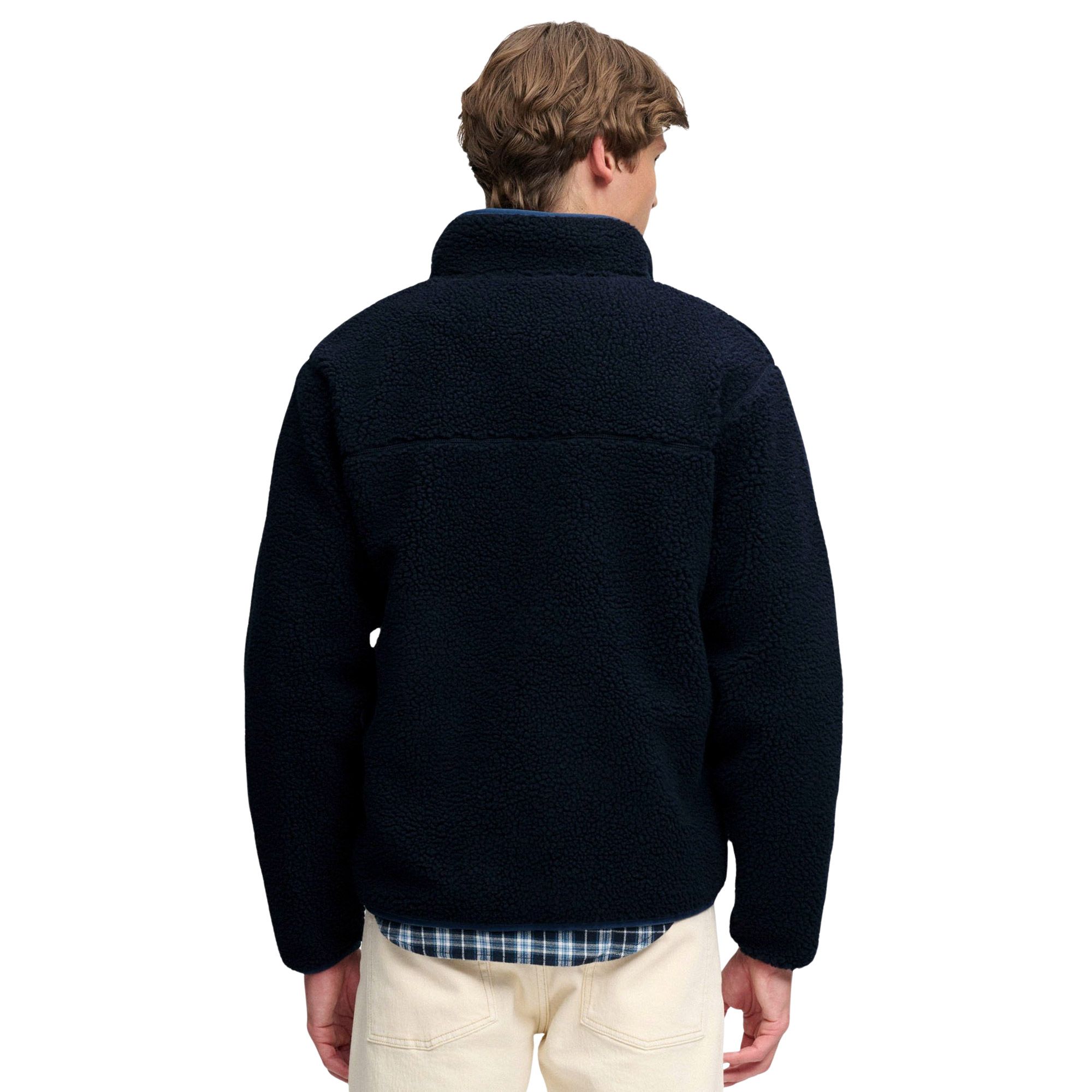 Polaire à fermeture éclair complète Superdry Vintage Retro Hommes