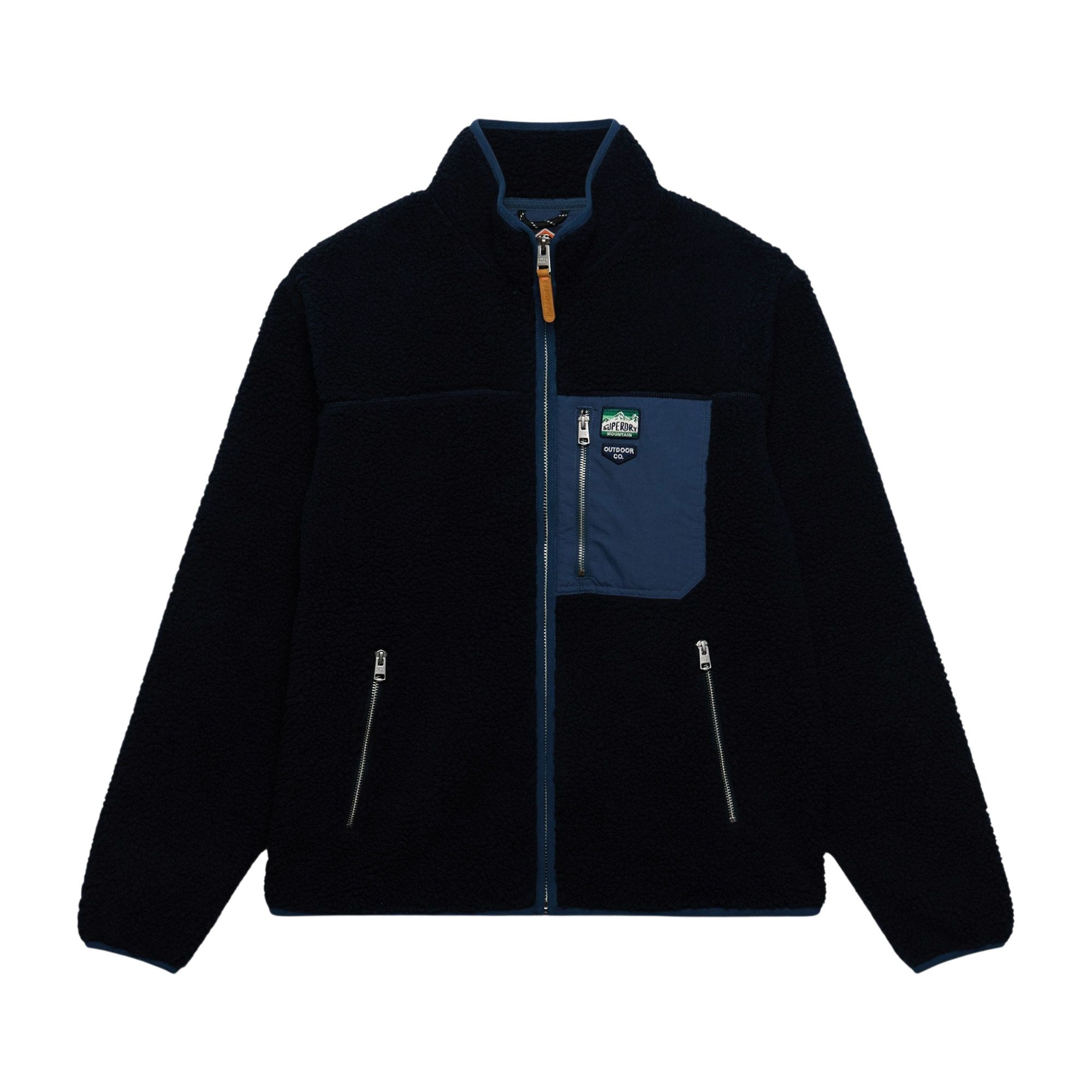 Polaire à fermeture éclair complète Superdry Vintage Retro Hommes