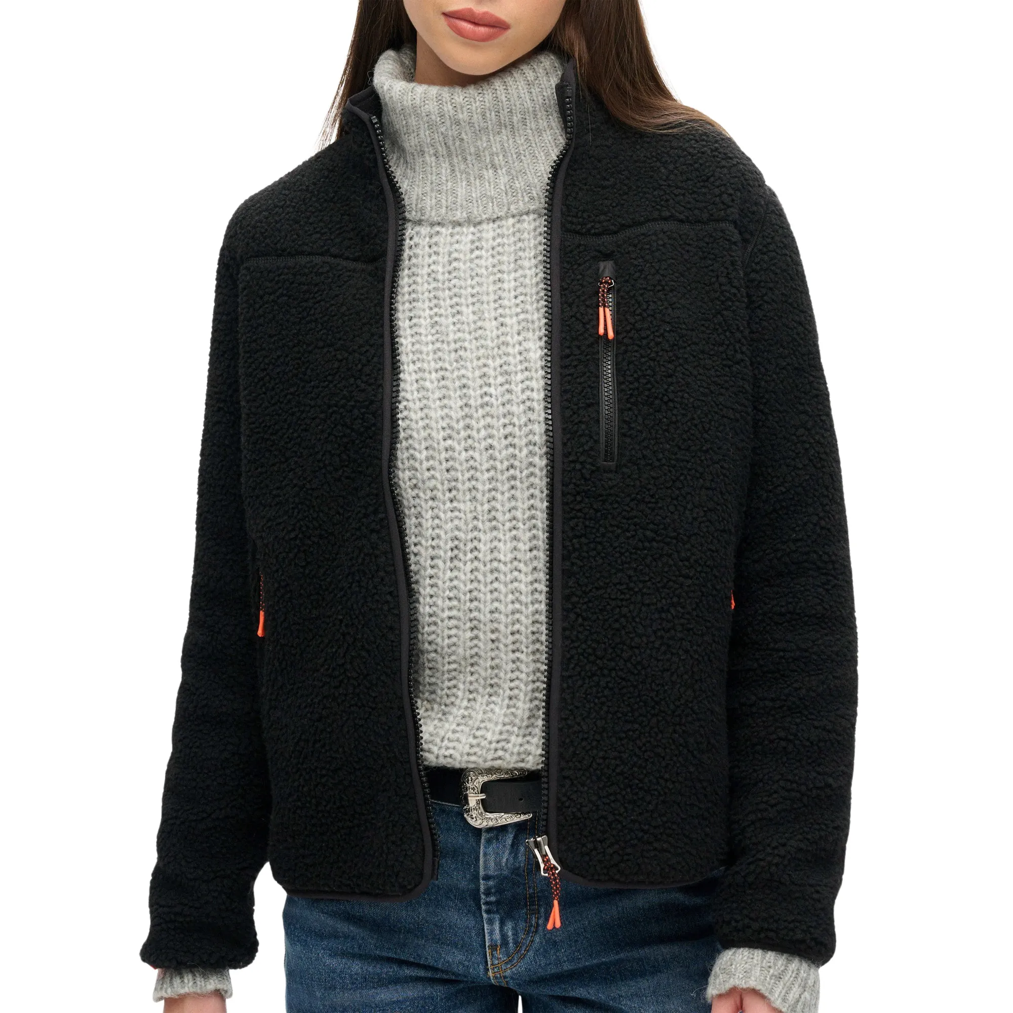 Superdry Outdoor Full Zip Fleecejack Dames