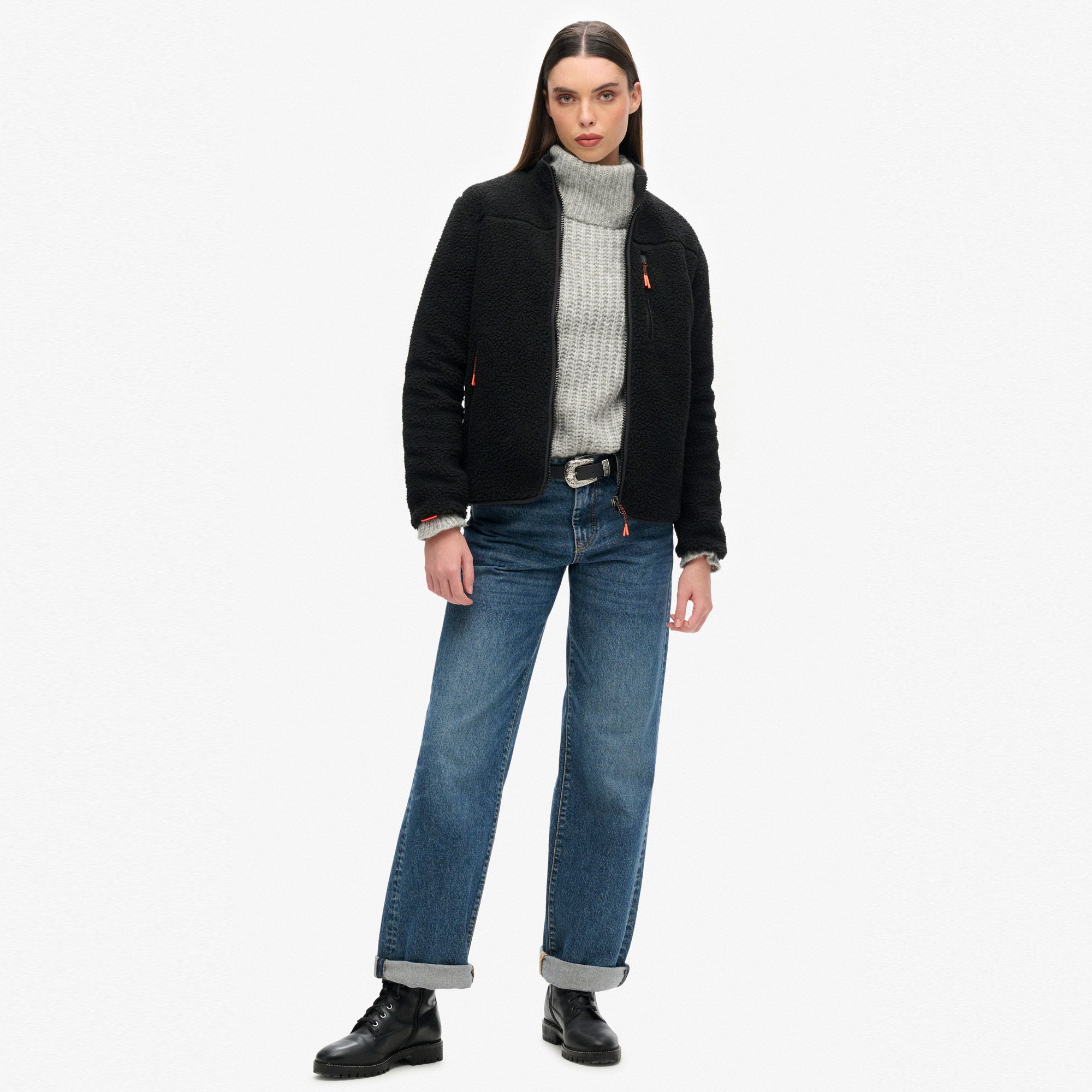Superdry Outdoor Full Zip Fleecejack Dames