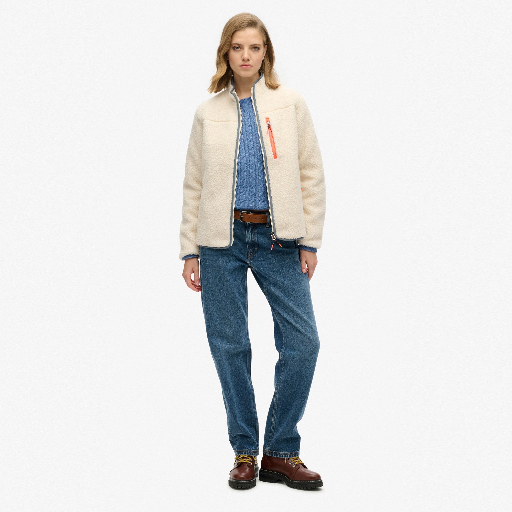 Superdry Outdoor Full Zip Fleecejack Dames