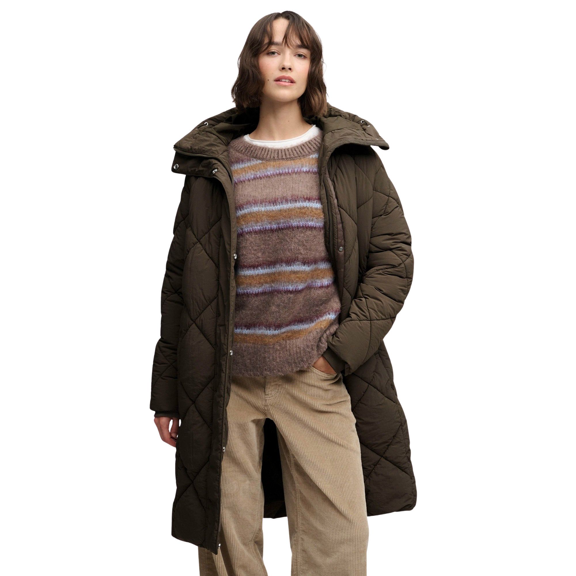 Superdry Longline Diamond Parka Jacke Damen