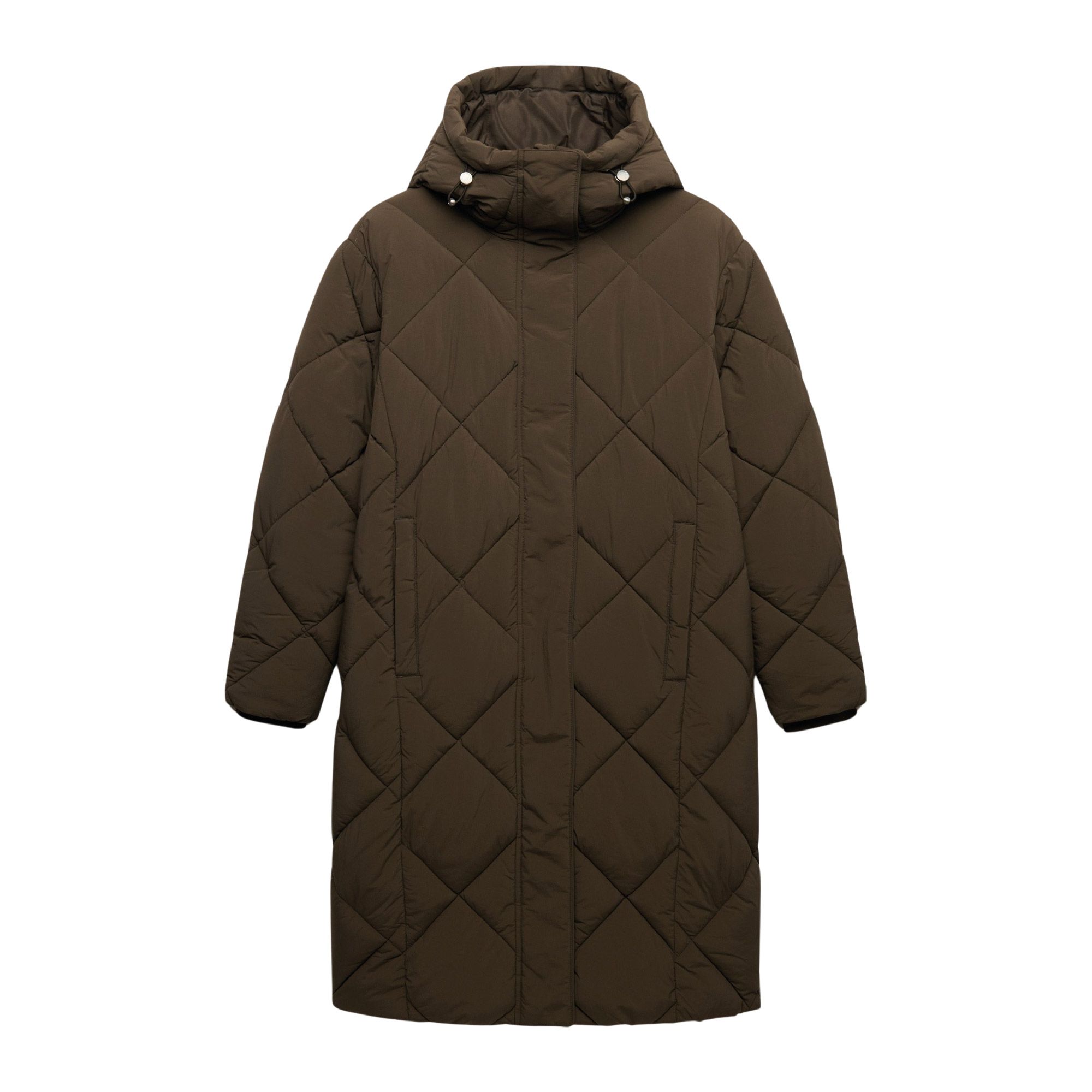 Superdry Longline Diamond Parka Jacke Damen