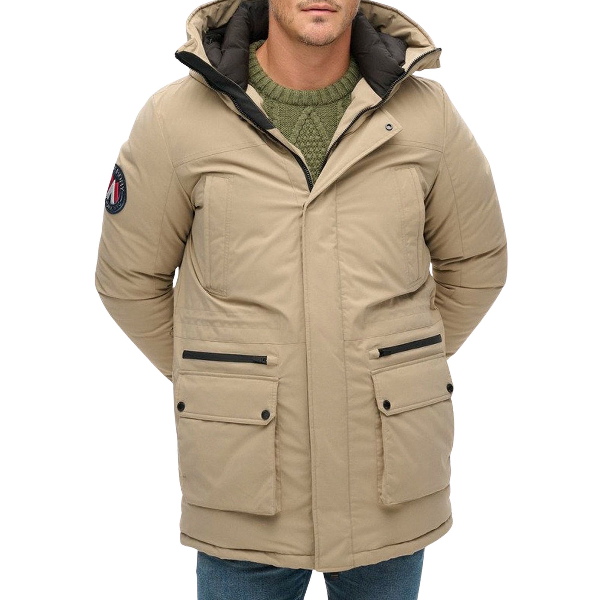 Superdry City Padded Parka Winterjacke Herren