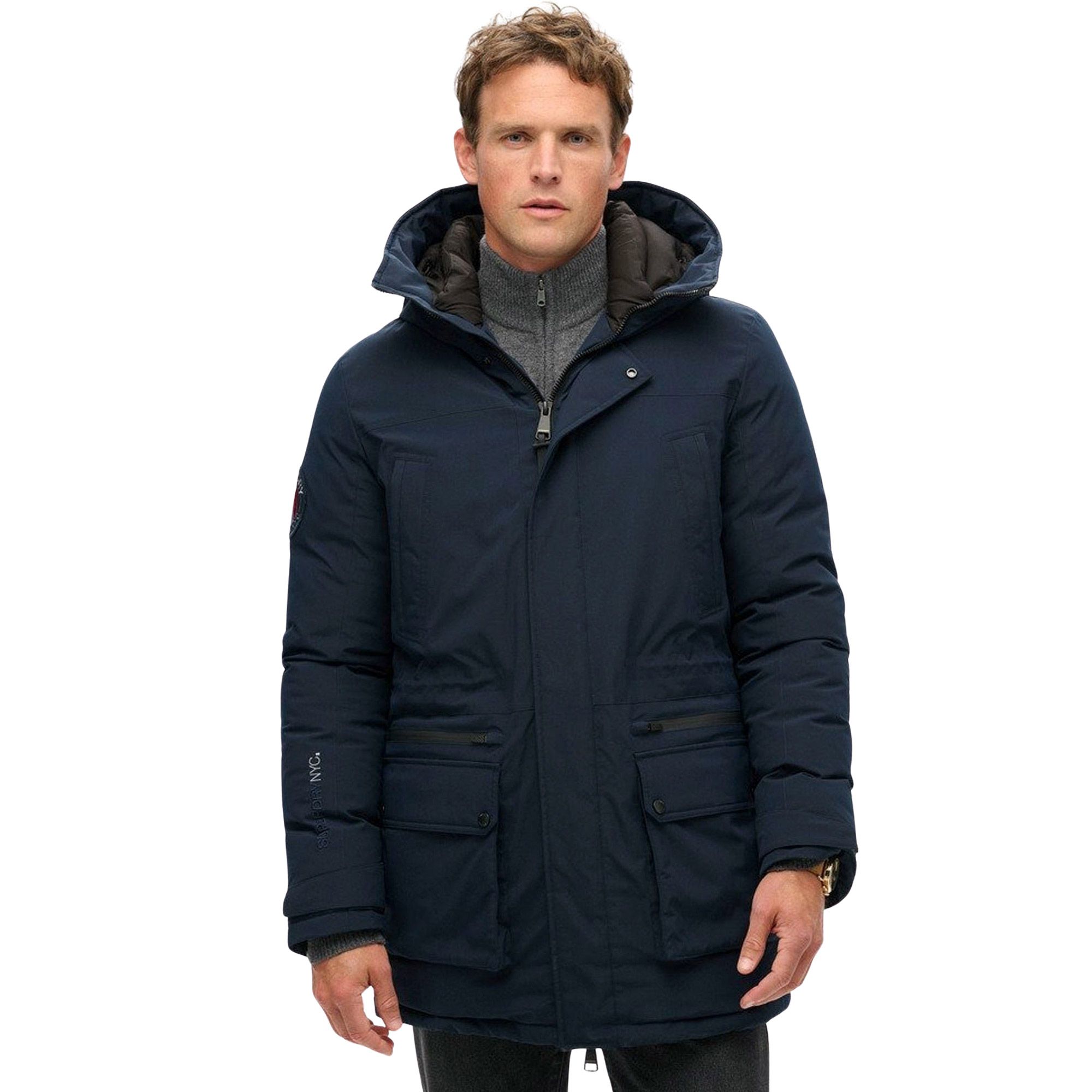 Superdry City Padded Parka Winterjas Heren