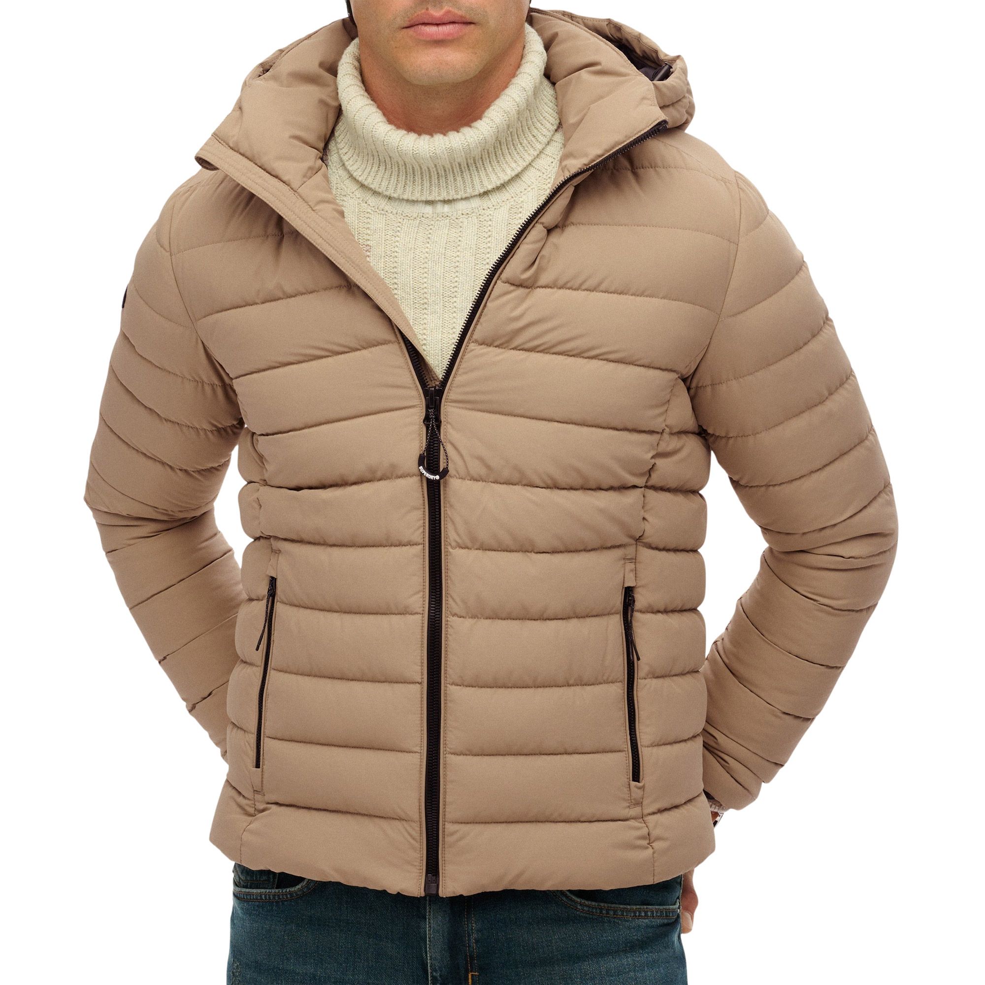 Superdry Hooded Fuji Padded Jas Heren
