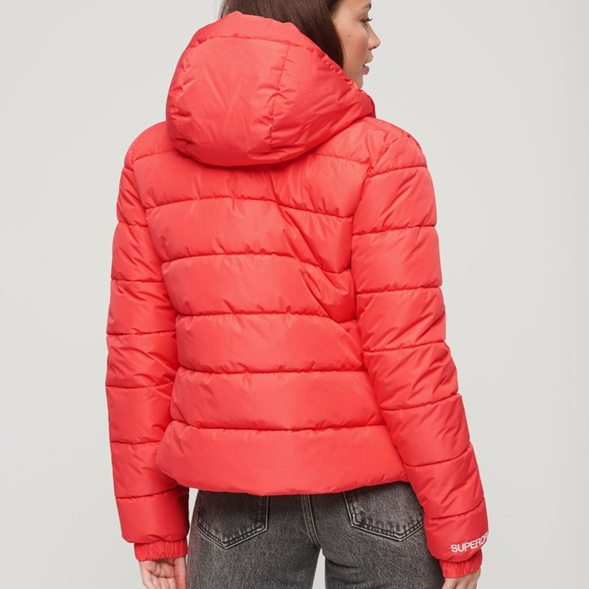 Superdry Hooded Spirit Sports Puffer Jas Dames