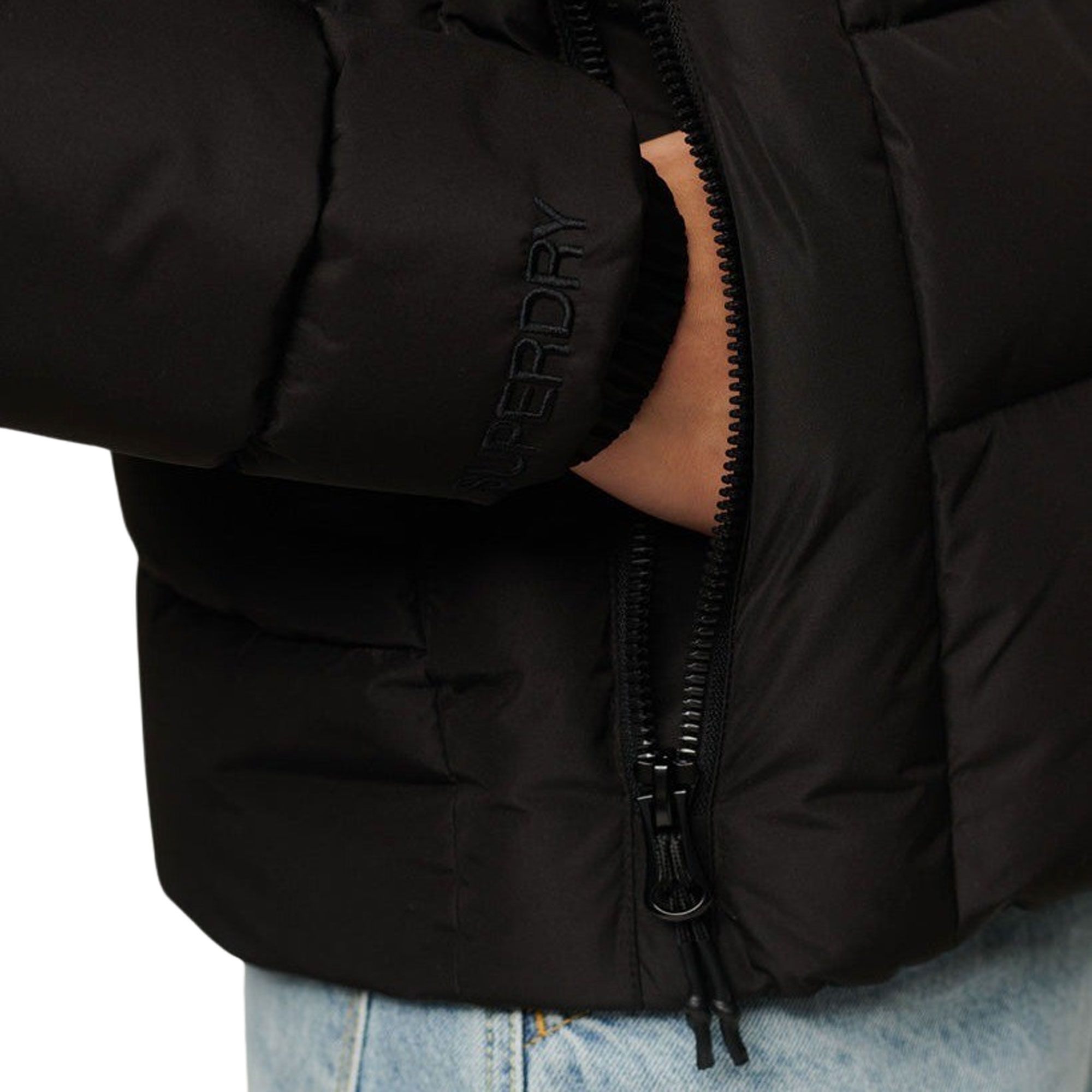 Superdry Hooded Spirit Sports Puffer Jas Dames