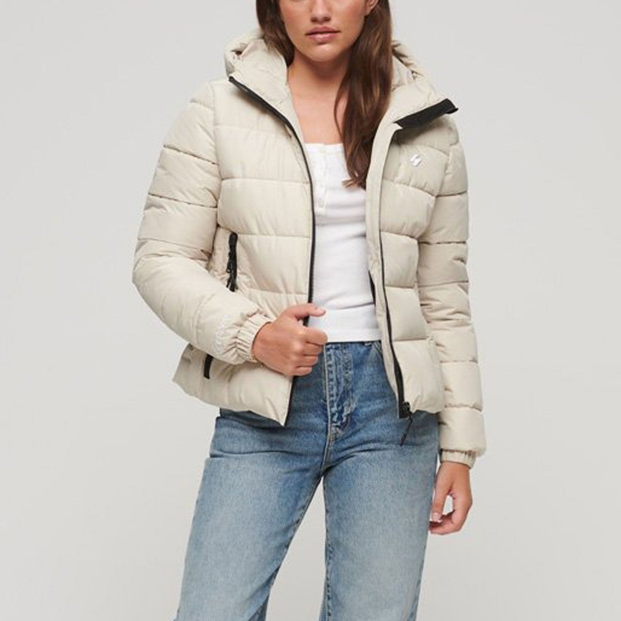 Superdry Hooded Spirit Sports Steppjacke Damen