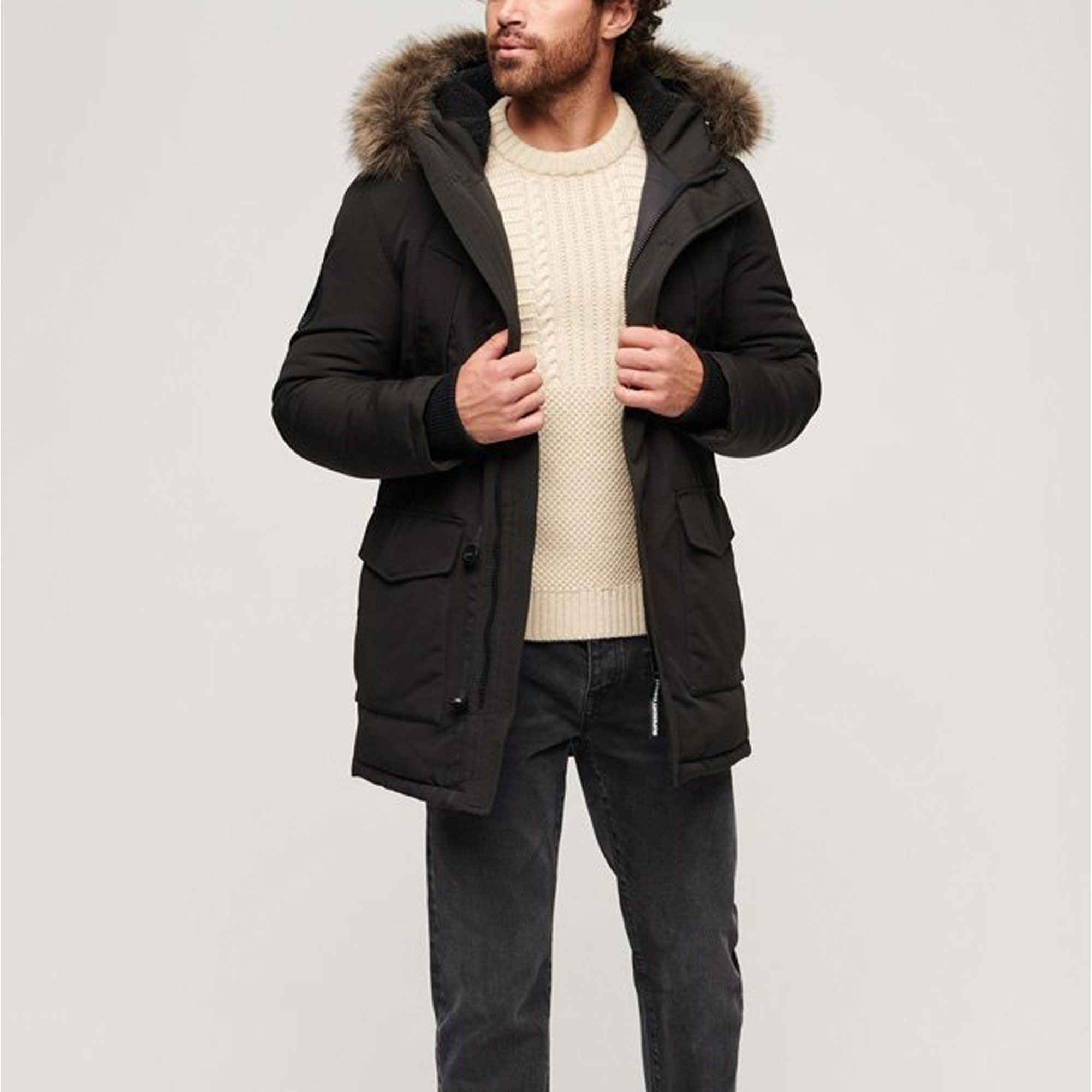 Superdry Everest Parka Winterjas Heren