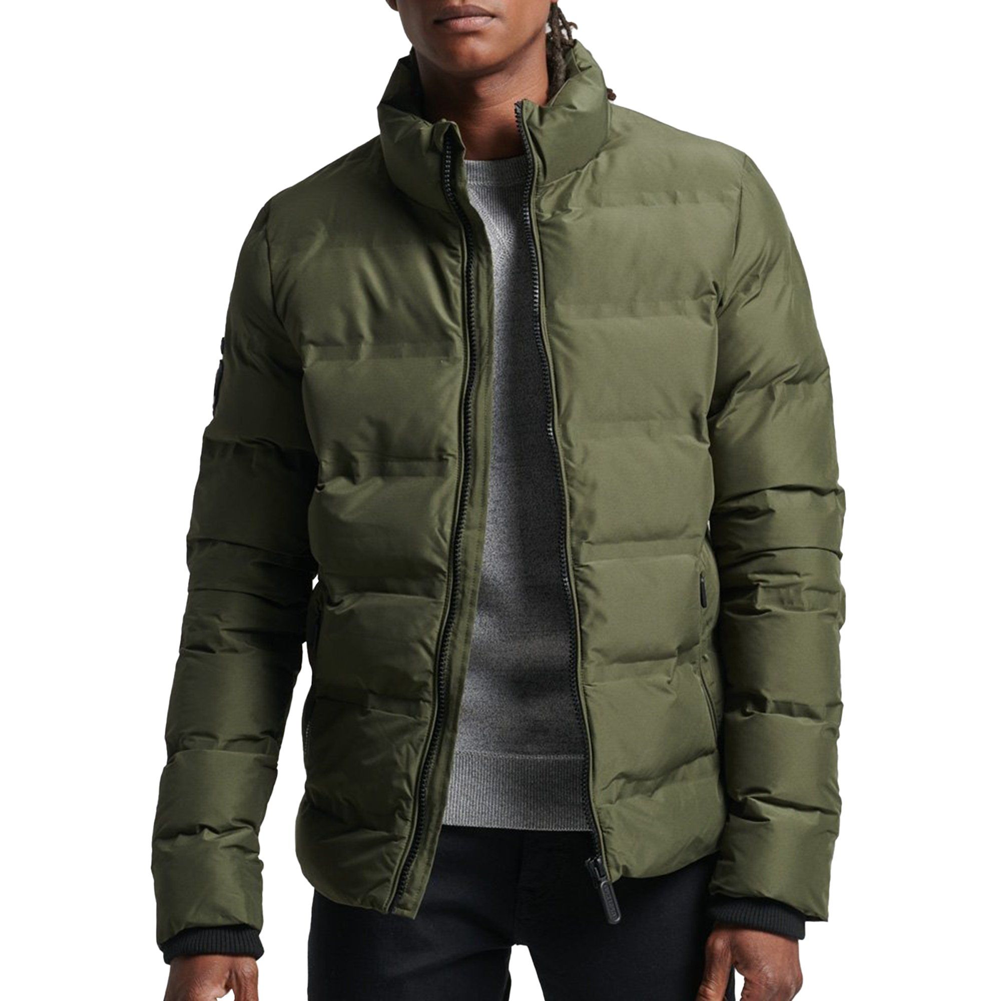 Superdry Ultimate Radar Quilt Puffer Jas Heren