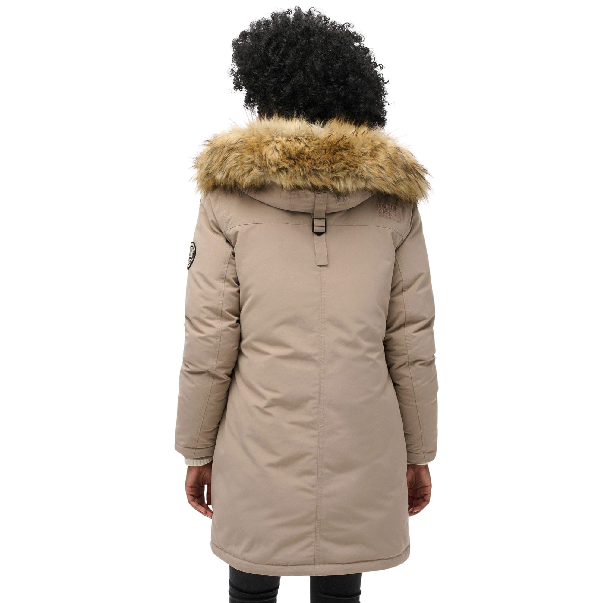 Superdry Everest Faux Fur Parka Winterjas Dames